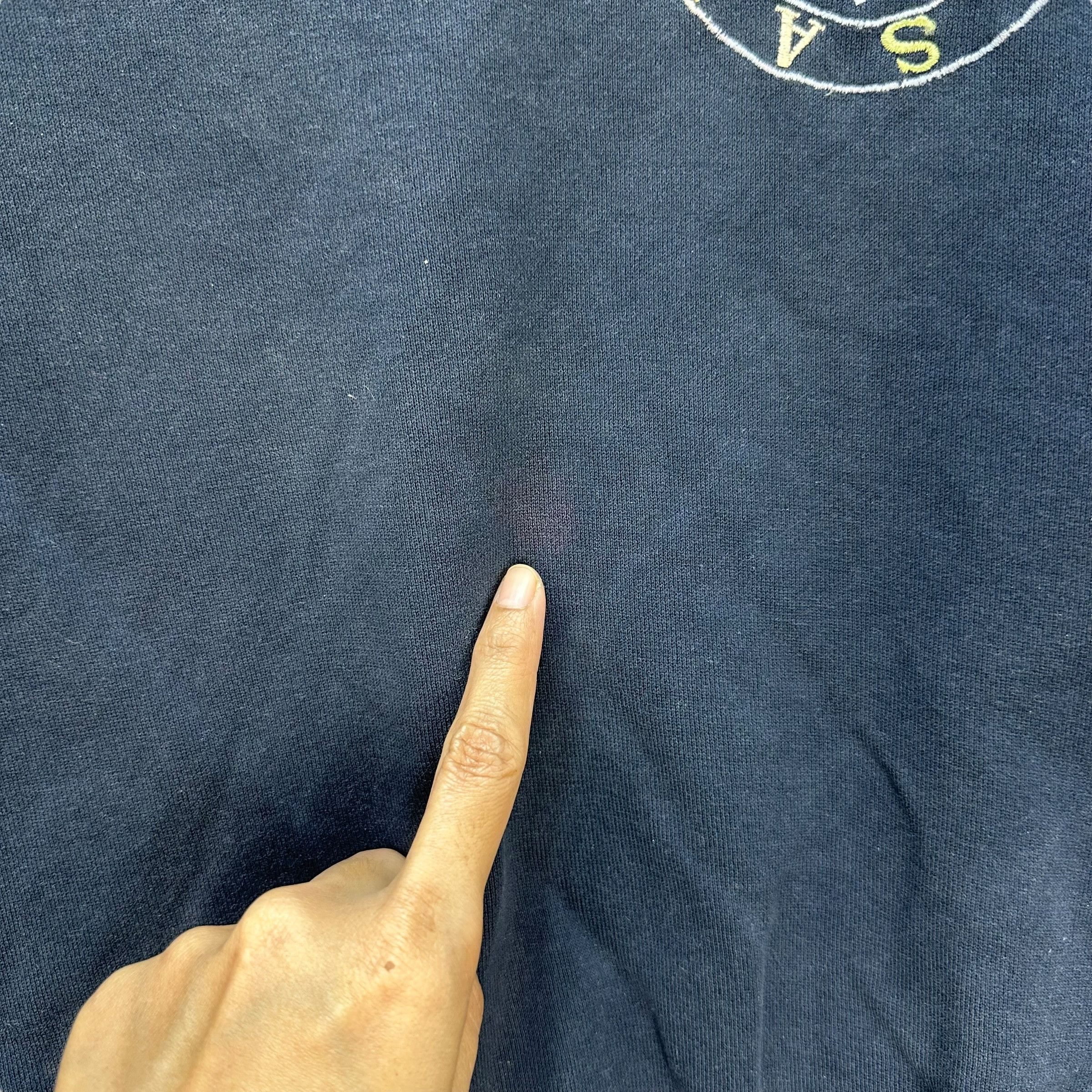 Trussardi TRASHED TRUSSARDI EMBROIDERY BIG LOGO SWEATSHIRT #8935-040 Size US L / EU 52-54 / 3 - 7 Thumbnail