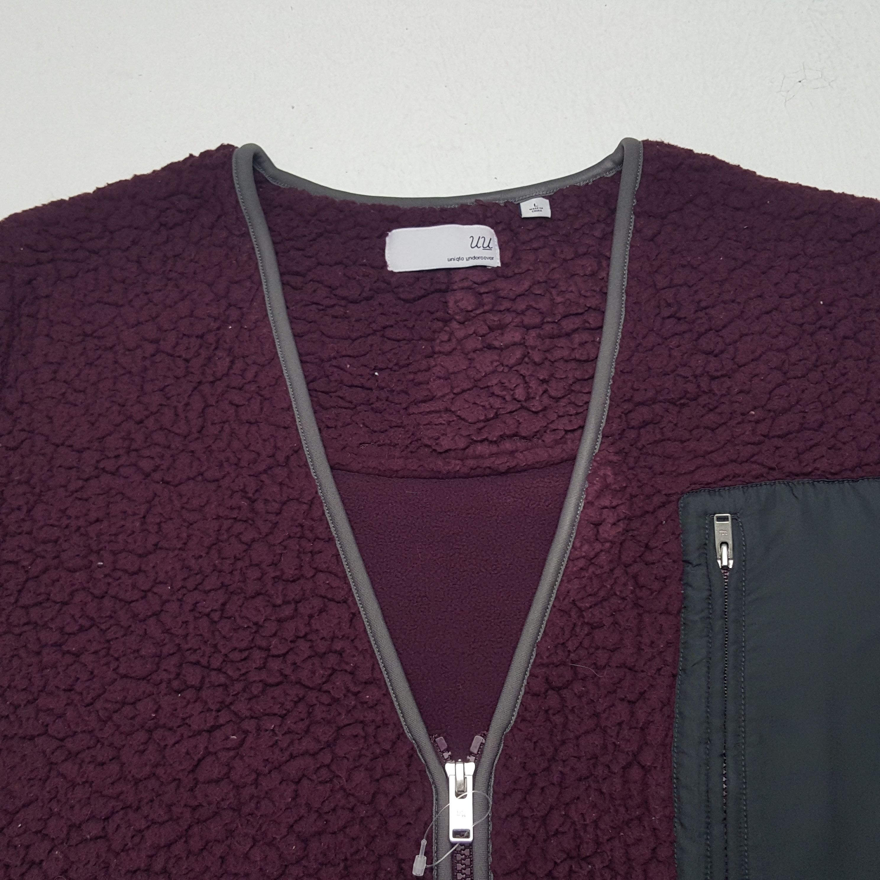 Japanese Brand × Undercover × Vintage Vintage Undercover Japanese Brand Uniqlo Sherpa Jacket Size US L / EU 52-54 / 3 - 5 Thumbnail