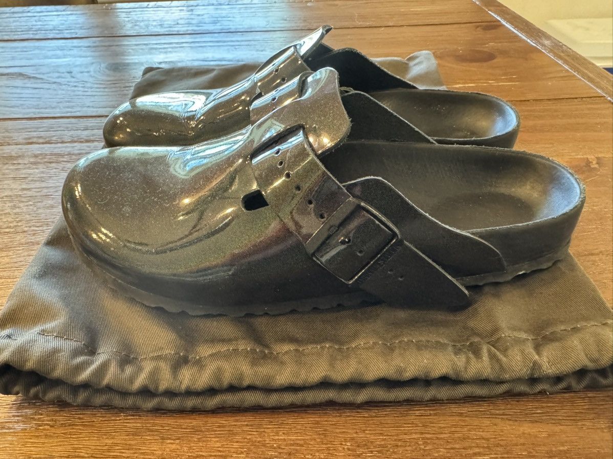 Birkenstock × Rick Owens Black Iridescent Rick Owens  display picture 3
