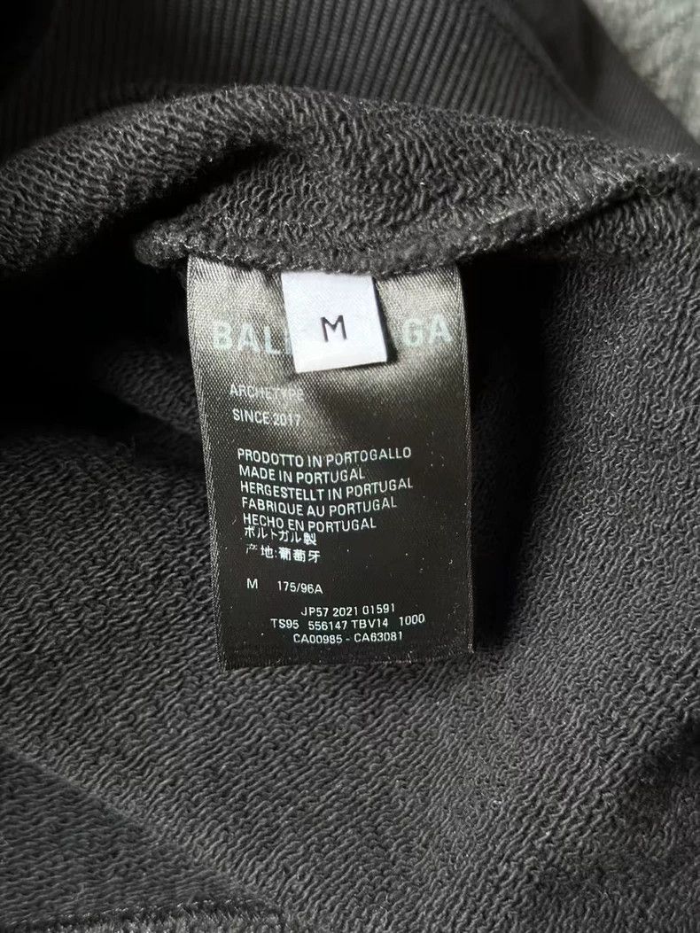 Balenciaga Balenciaga Cola embroidered sweatshirt Size US M / EU 48-50 / 2 - 4 Thumbnail
