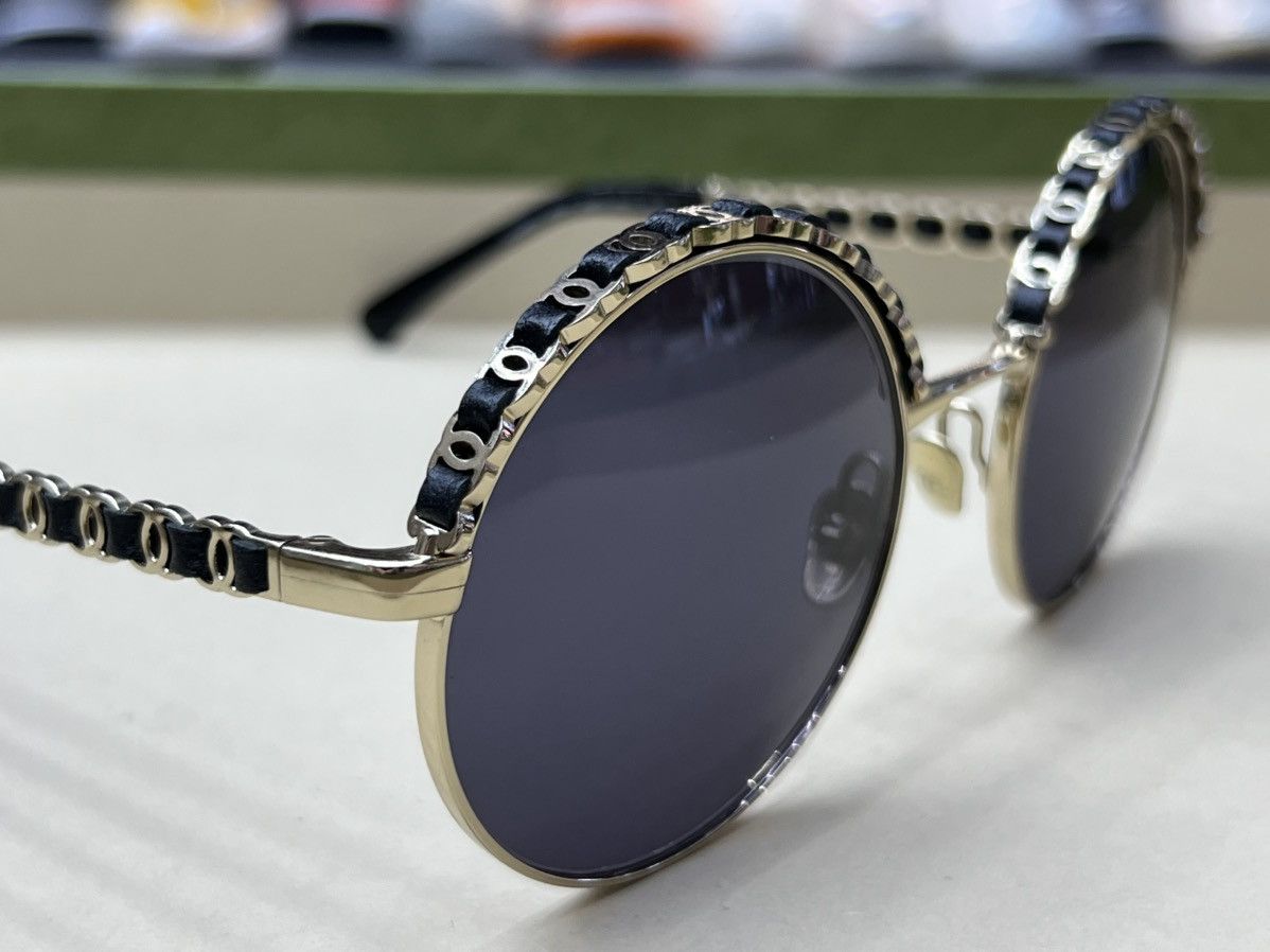 Chanel Chanel Round Sunglasses Size ONE SIZE - 2 Thumbnail
