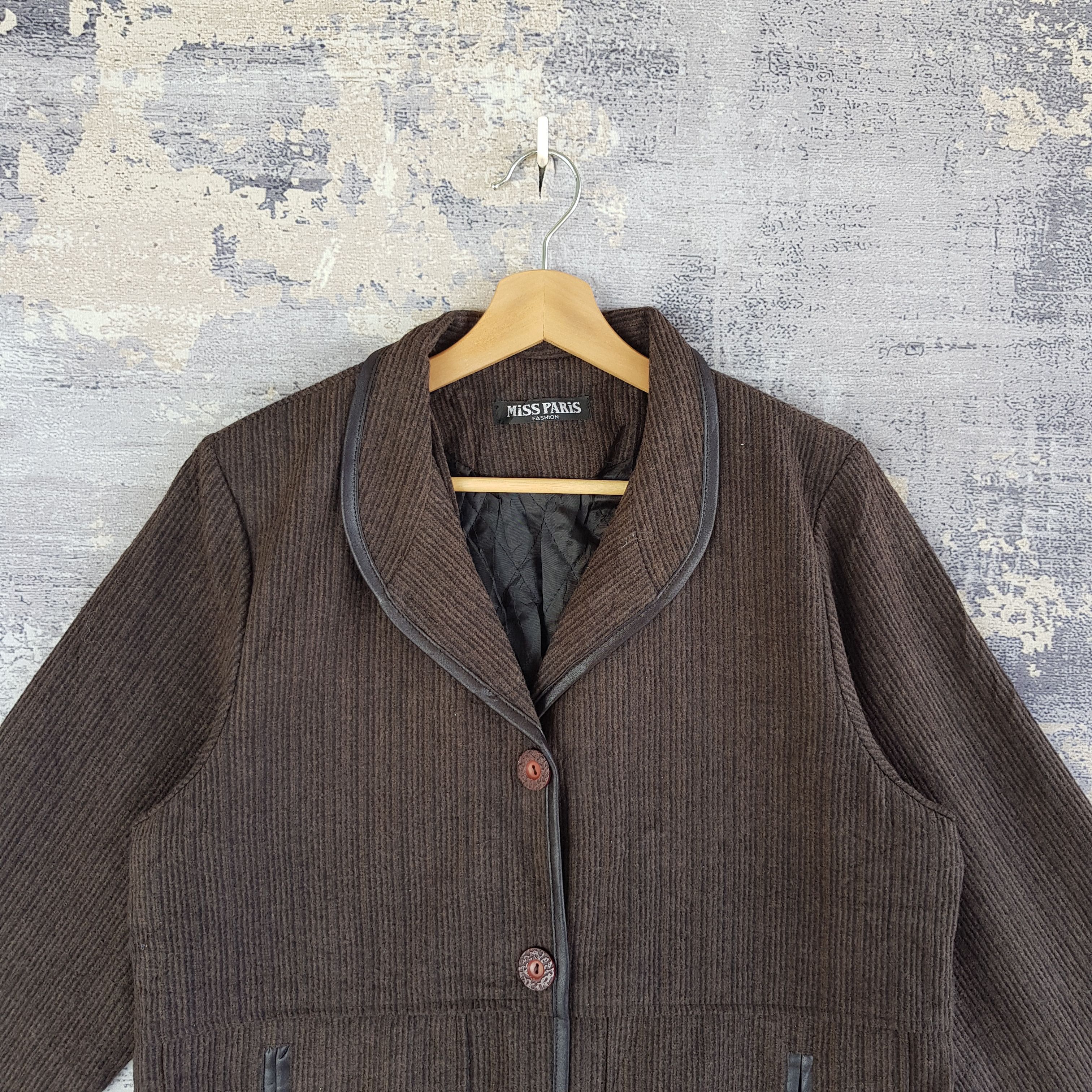 Japanese Brand × Vintage Vintage Japanese Paris Jacket Japanese Paris Wool Jacket Size US S / EU 44-46 / 1 - 2 Thumbnail