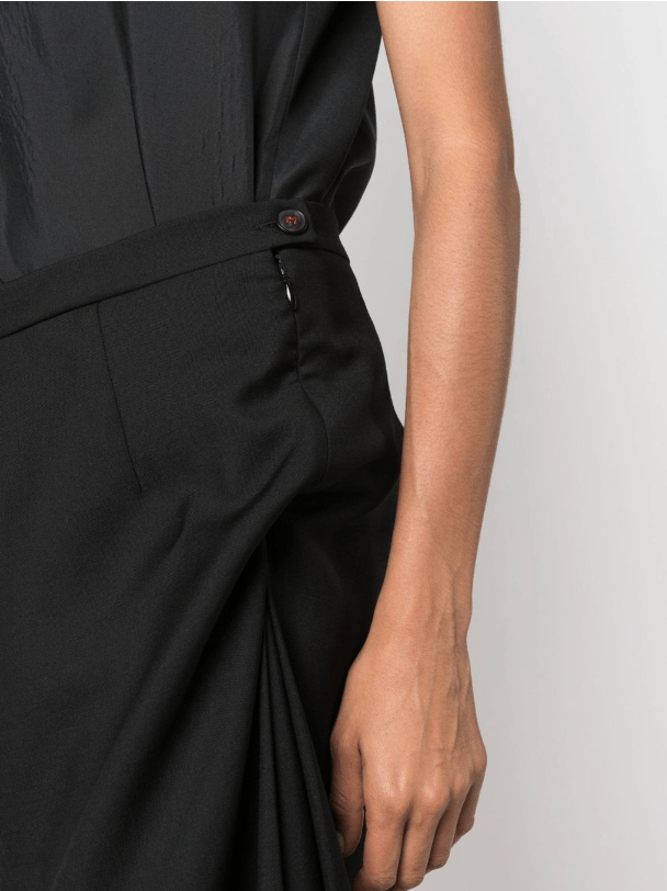 Maison Margiela BNWT AW23 MAISON MARGIELA REWORKED WOOL MID DRESS 38 Size XS / US 0-2 / IT 36-38 - 6 Thumbnail