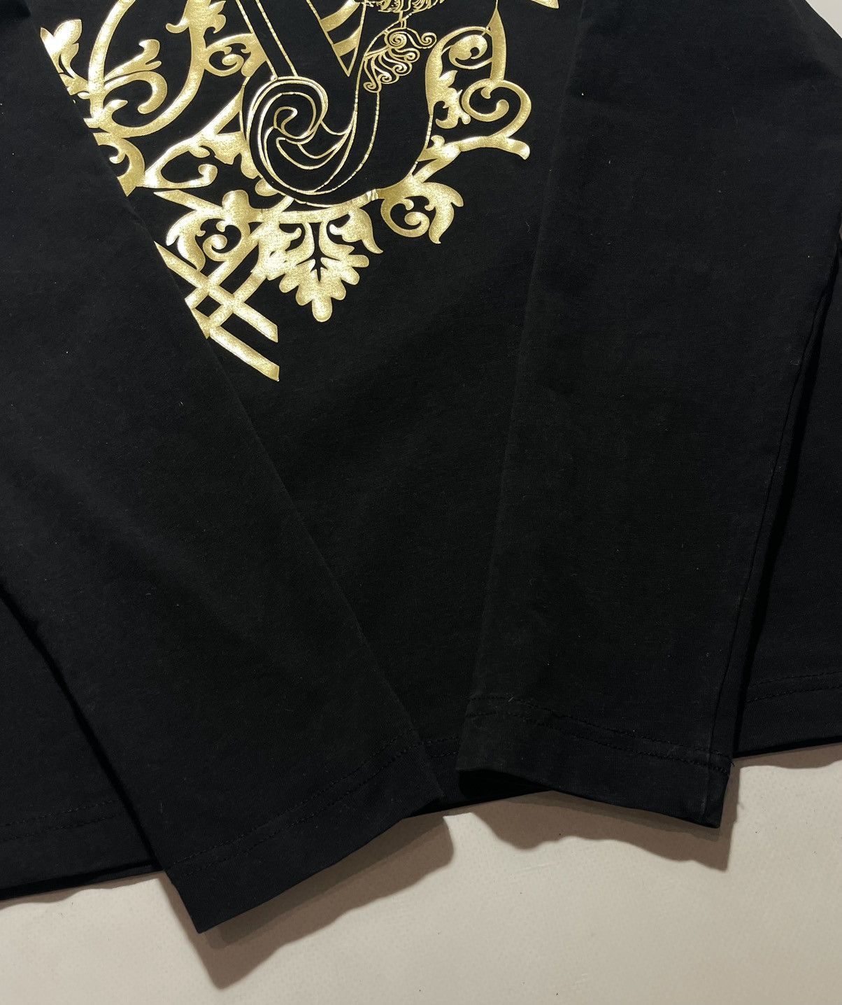 Versace Versace Jeans Big Logo Longsleeve Size US S / EU 44-46 / 1 - 8 Thumbnail