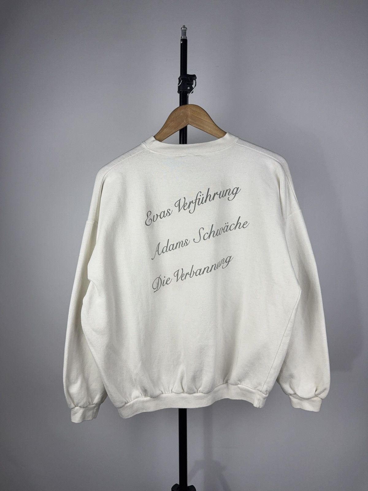Vintage Vintage 80s German Print Sweatshirt Paradise Restaurant Art Size US S / EU 44-46 / 1 - 6 Thumbnail