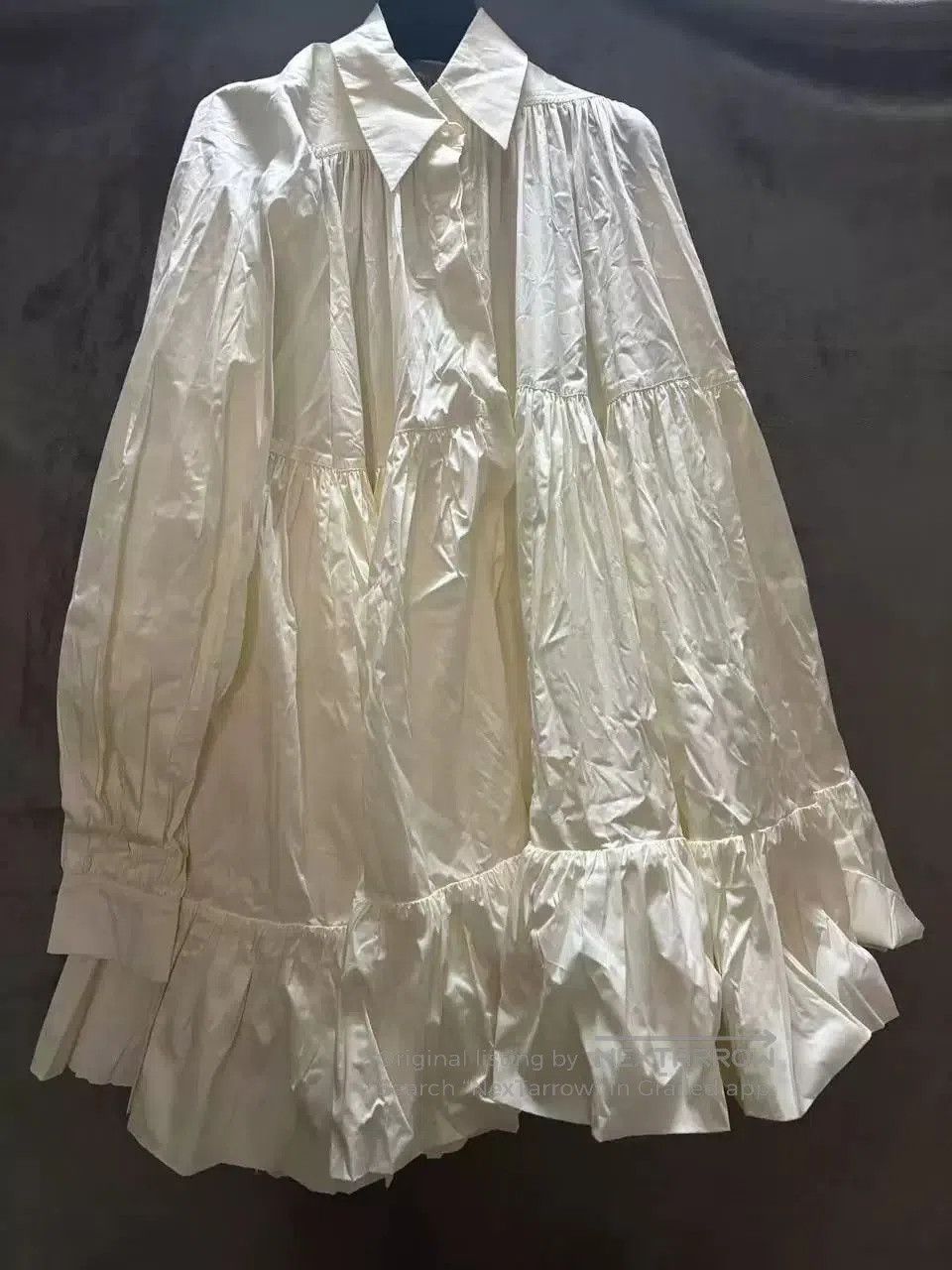 Valentino Valentino White Swing Shirt Dress. Size S / US 4 / IT 40 - 1 Thumbnail