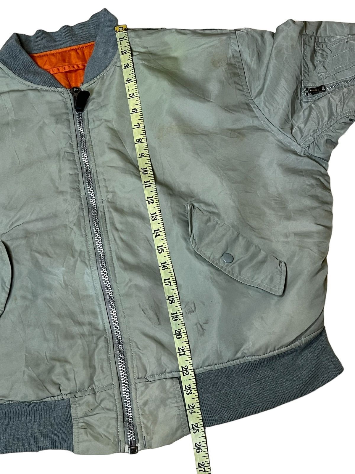Alpha Industries VINTAGE ALPHA INDUSTRIES MA-1 USAF BOMBER JACKET Size US L / EU 52-54 / 3 - 10 Thumbnail