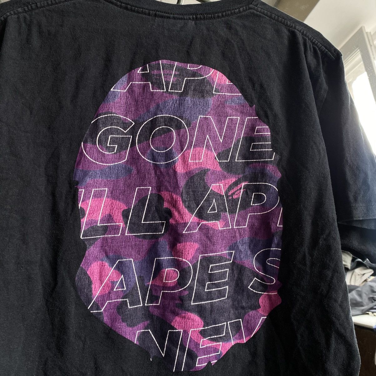 Bape Bape T-Shirt Big Logo Camo Size US M / EU 48-50 / 2 - 4 Thumbnail