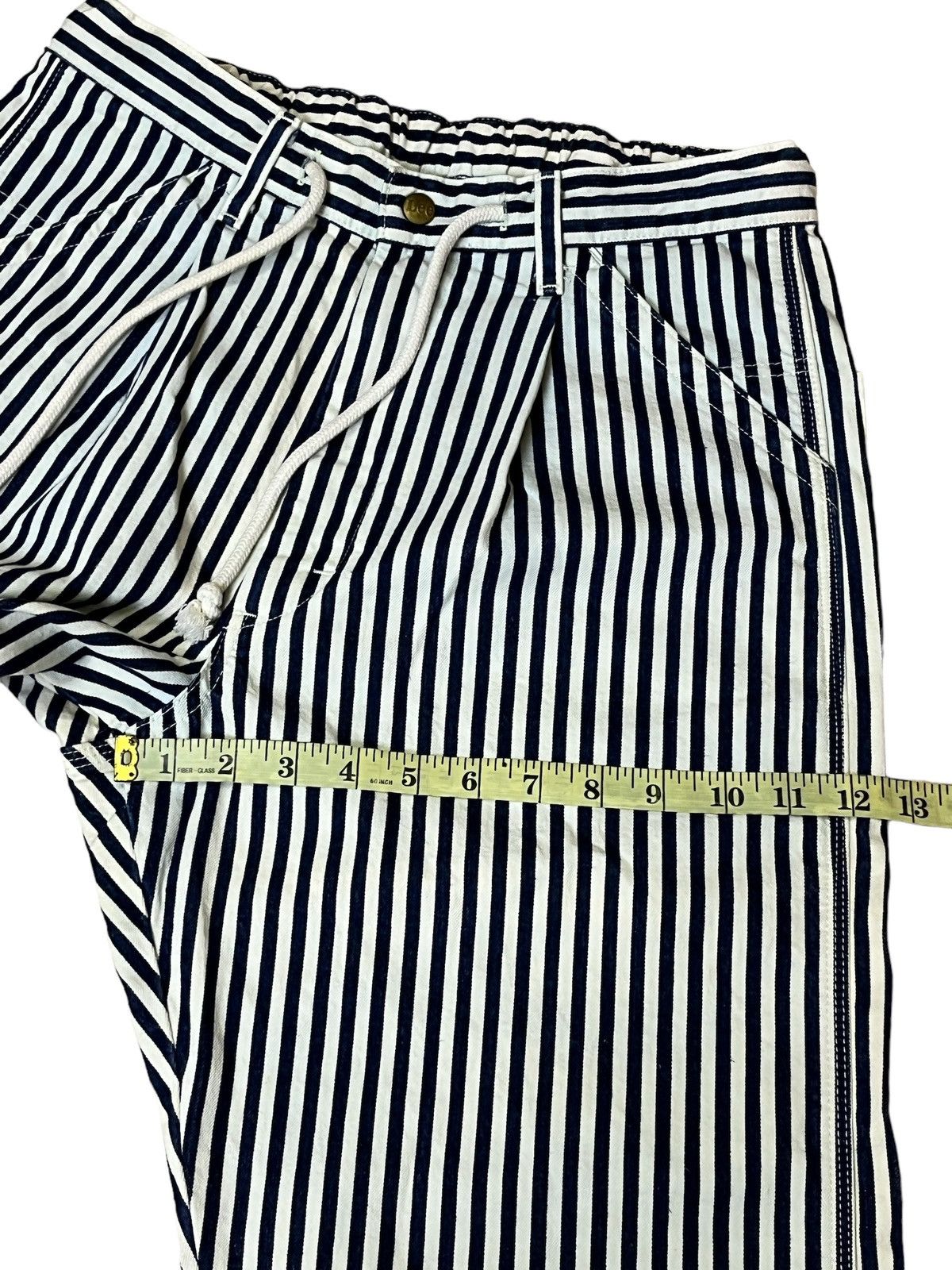 Lee VINTAGE LEE WORKWEAR CARPENTER HICKORY DRAWSTRING WAIST PANT Size US 32 / EU 48 - 17 Thumbnail