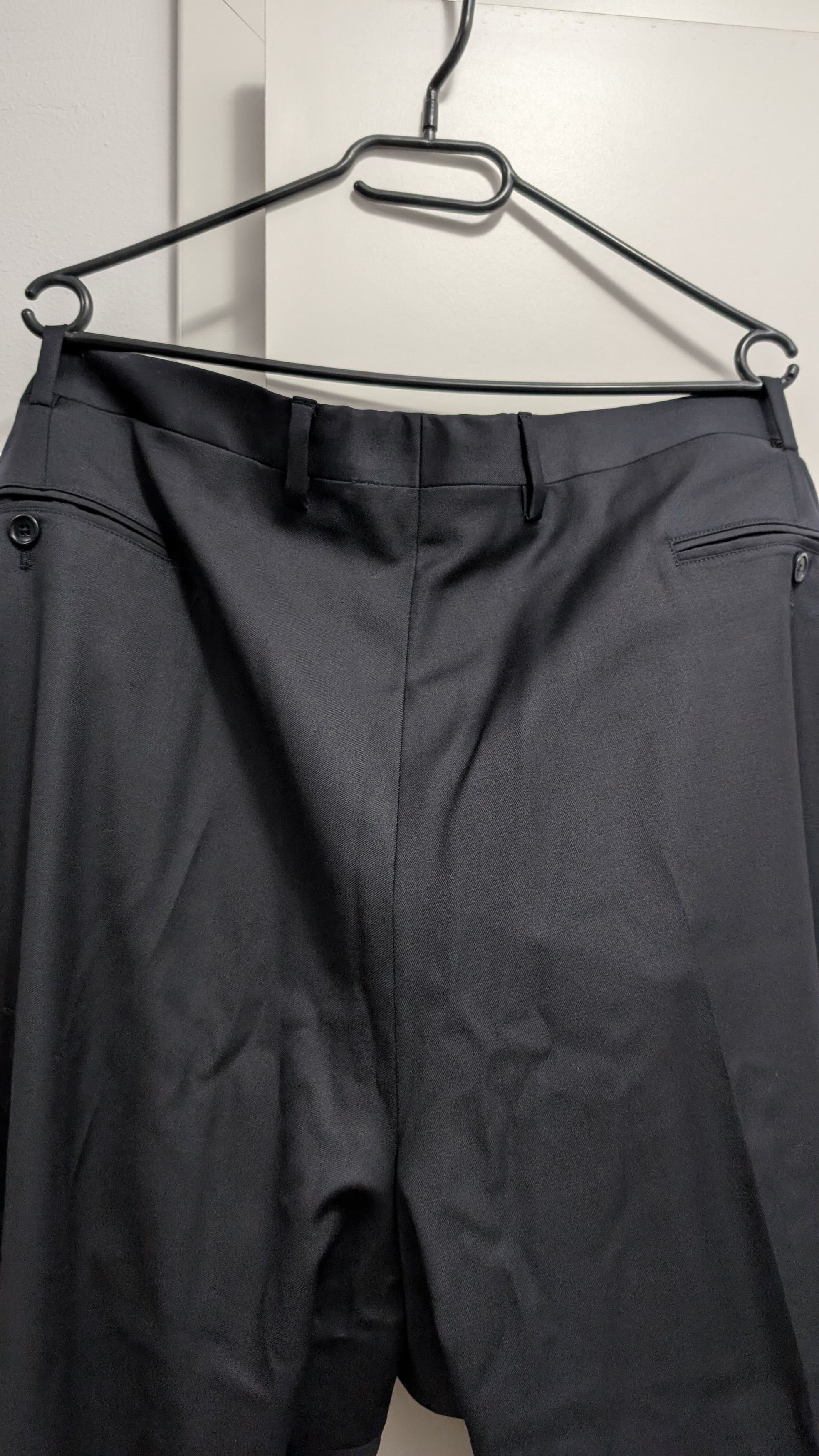 Brooks Brothers Brooks Brothers Black Wool Trousers 48R, W 60cm, L 90cm Size US 44 / EU 60 - 8 Thumbnail