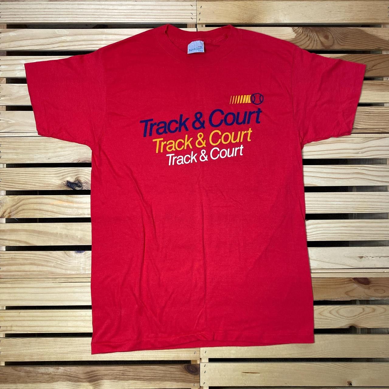 Other True Vintage Track & Court Red Tennis Tee Size XL Size US XL / EU 56 / 4 - 1 Thumbnail