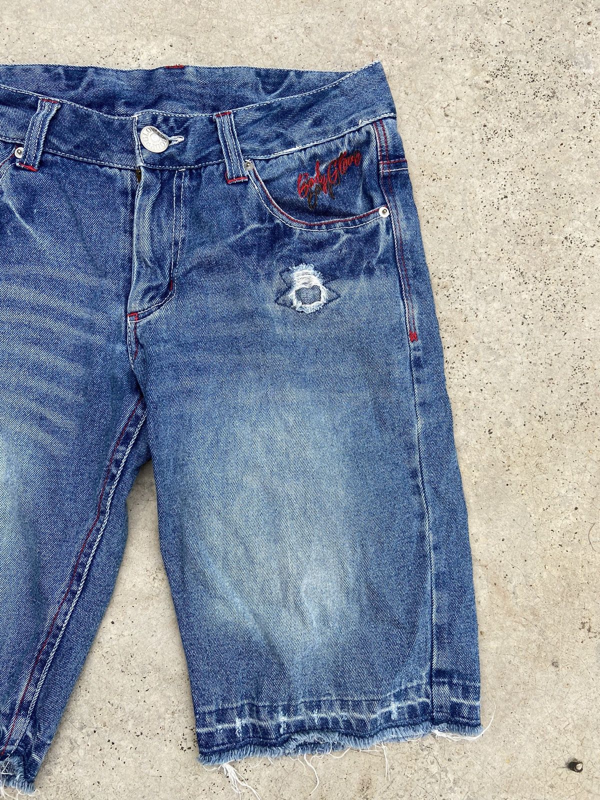 Body Glove 🔥 Body Glove short jeans street fashion distressed Size US 31 - 3 Thumbnail
