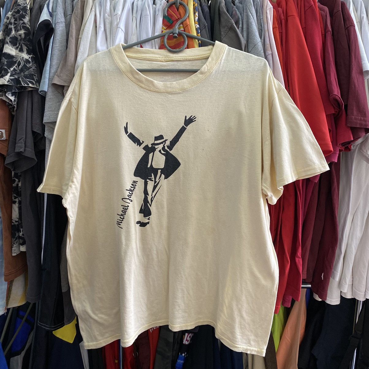 Band Tees Vintage Michael Jackson Big logo Band 90’s tee Size US M / EU 48-50 / 2 - 1 Thumbnail