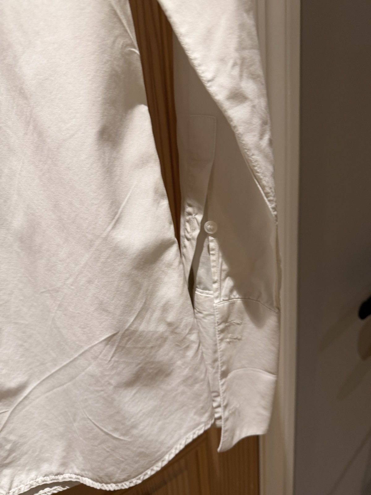 Miu Miu Archive Miu Miu Men’s White Double Cuff Shirt IT 37 / 14.5 Size US S / EU 44-46 / 1 - 5 Thumbnail