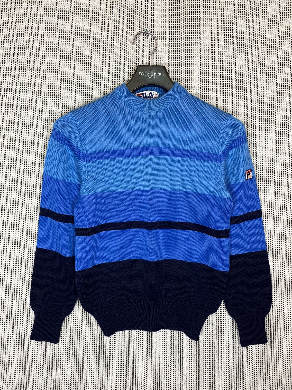 Fila × Vintage ‼️VINTAGE FILA KNIT SWEATER MADE IN ITALY SZ38 Size US M / EU 48-50 / 2 - 1 Thumbnail