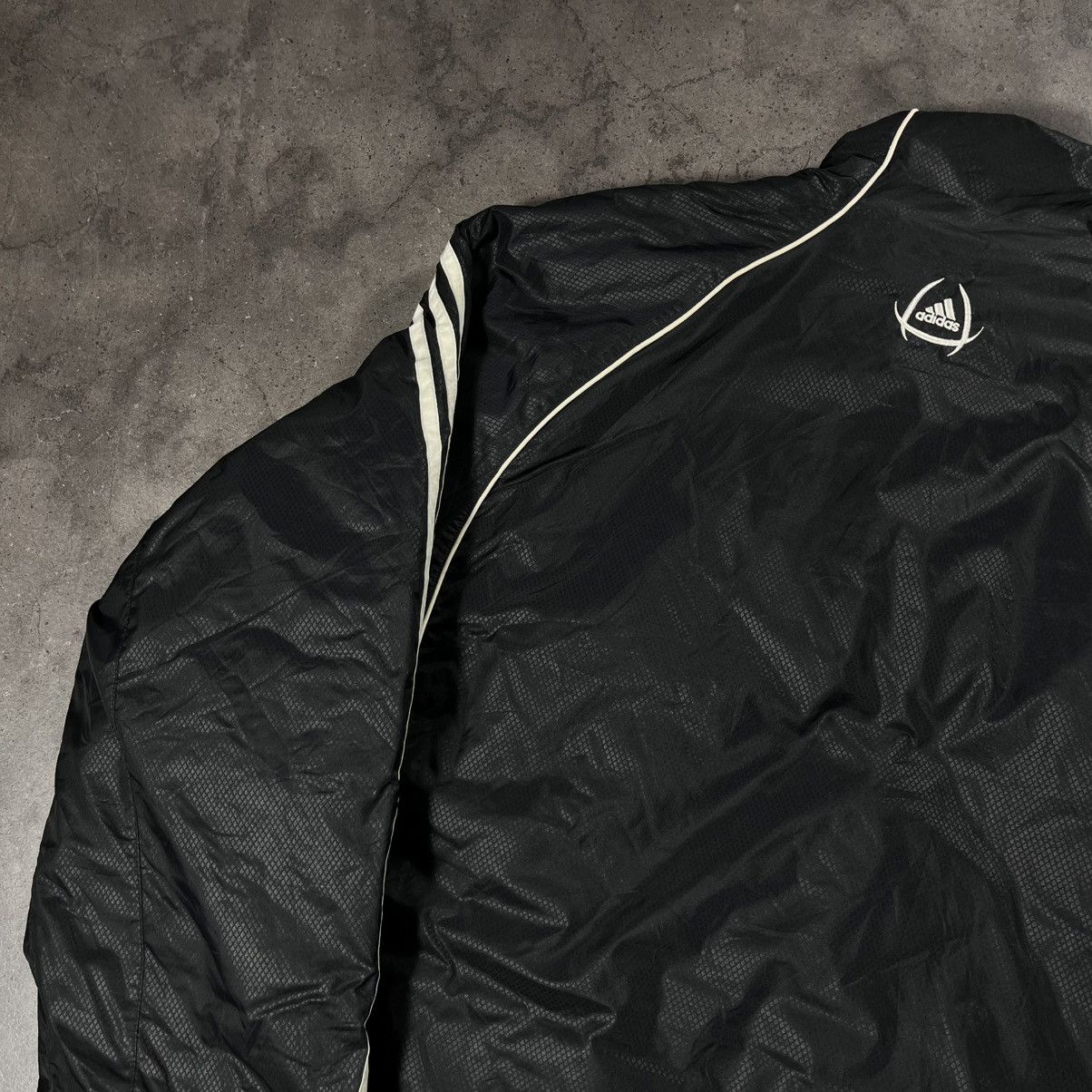 Adidas Vintage 00s Adidas AC Milan Blokecore Training Jacket Jersey Size US XL / EU 56 / 4 - 10 Thumbnail