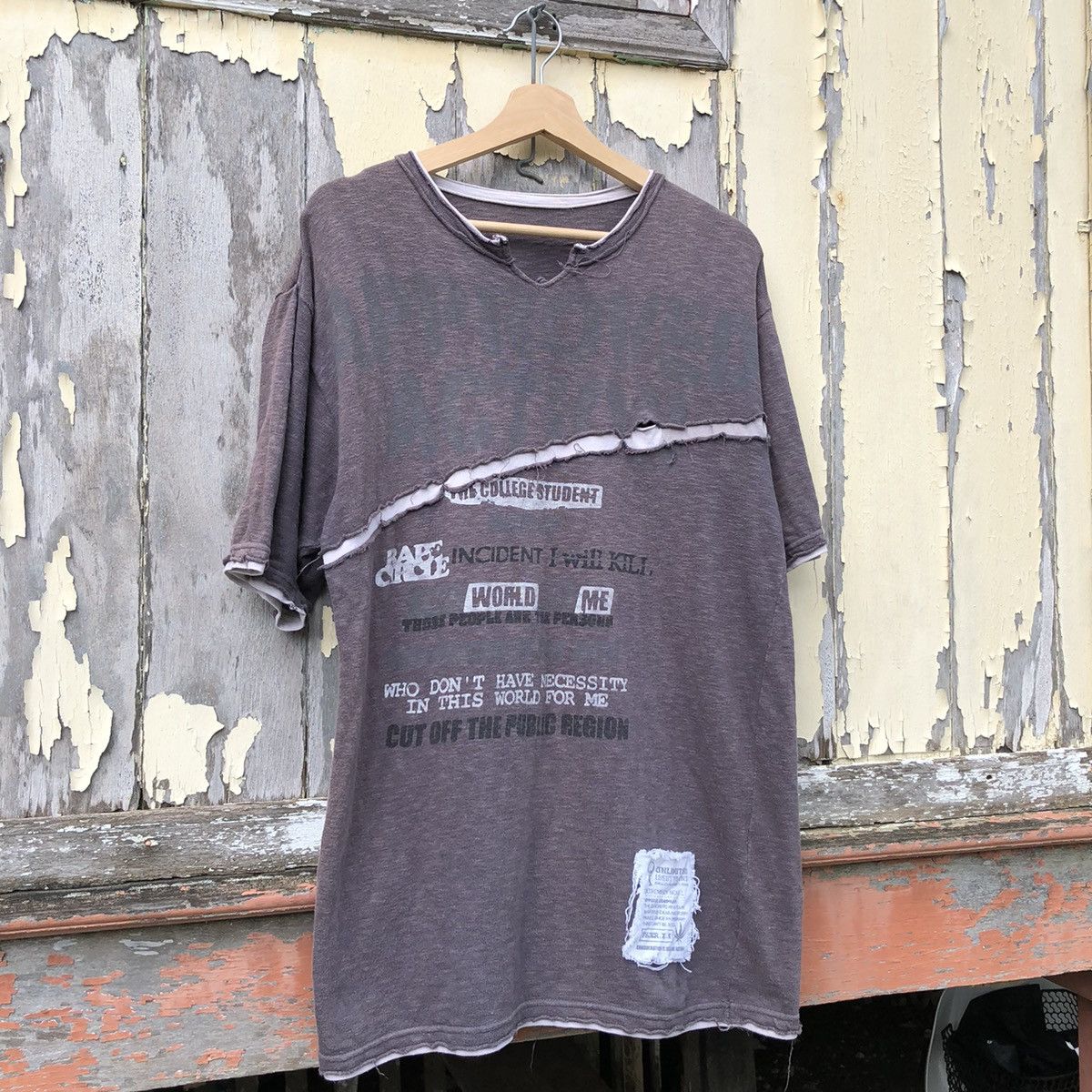 Vintage 🔥Rare🔥 UNLIMITED ISSUE BRAND Punk Style Tshirt Size US L / EU 52-54 / 3 - 2 Thumbnail