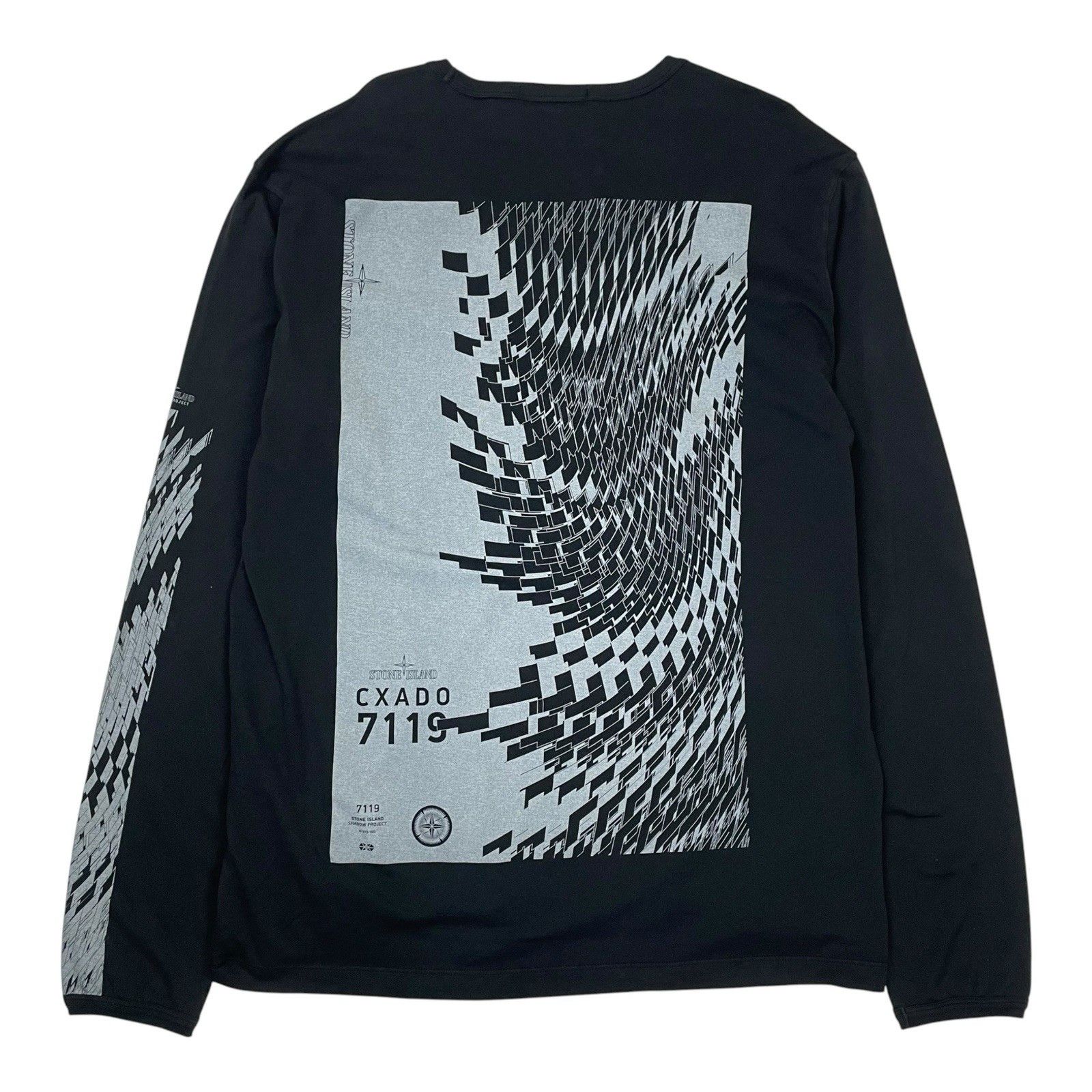 Stone Island Shadow Project Stone Island Shadow Project Long Sleeve T-Shirt Black XL Size US XL / EU 56 / 4 - 2 Thumbnail