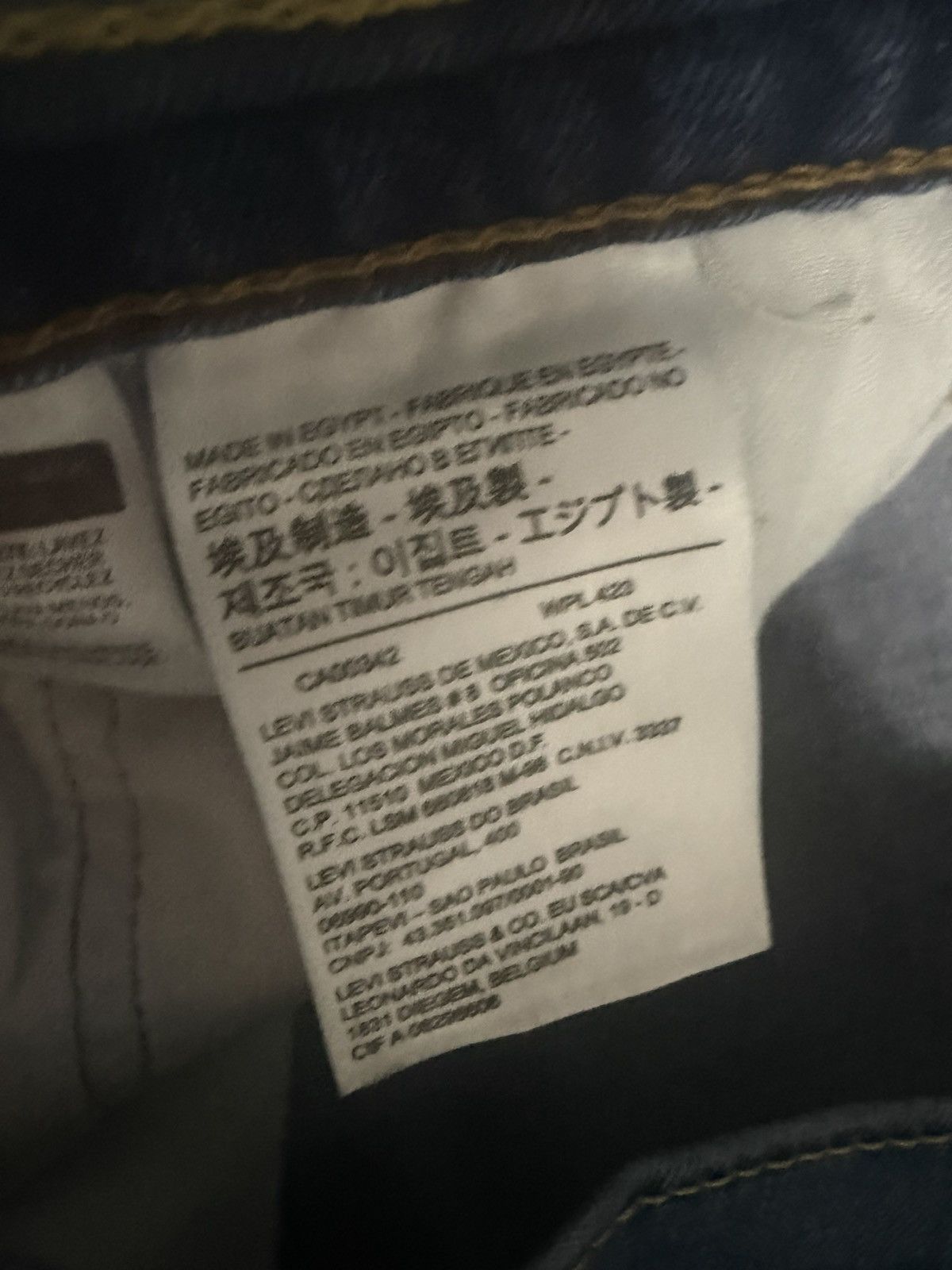 Levi's Levi’s 514 Straight Leg Jeans Medium Wash Size 36 x 30. Size US 36 / EU 52 - 7 Thumbnail