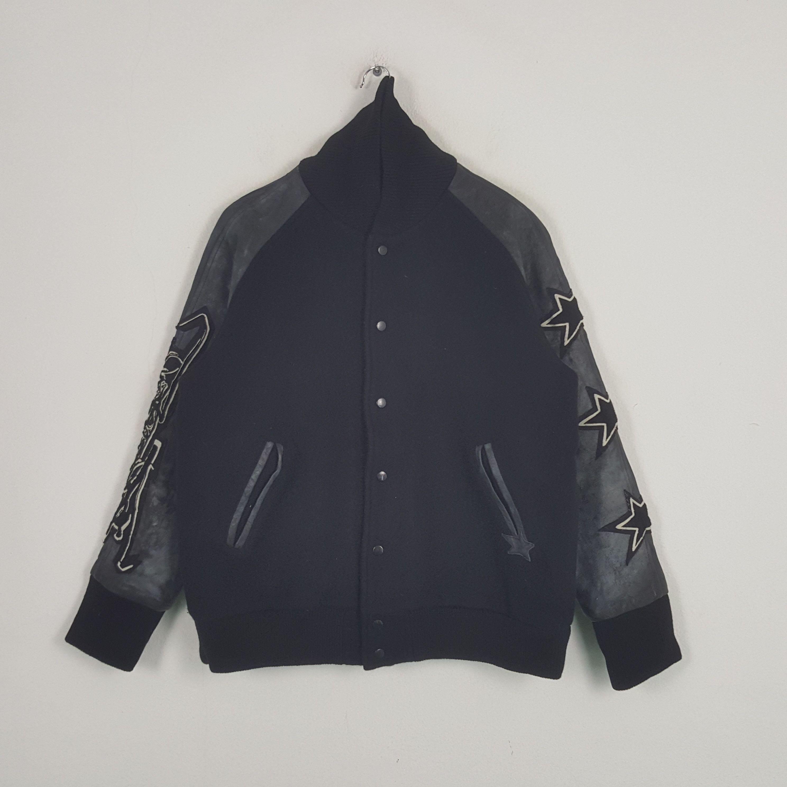 Vintage Vintage Ambivalent Japanese Streetwear Custom Varsity Jacket Size US L / EU 52-54 / 3 - 3 Thumbnail