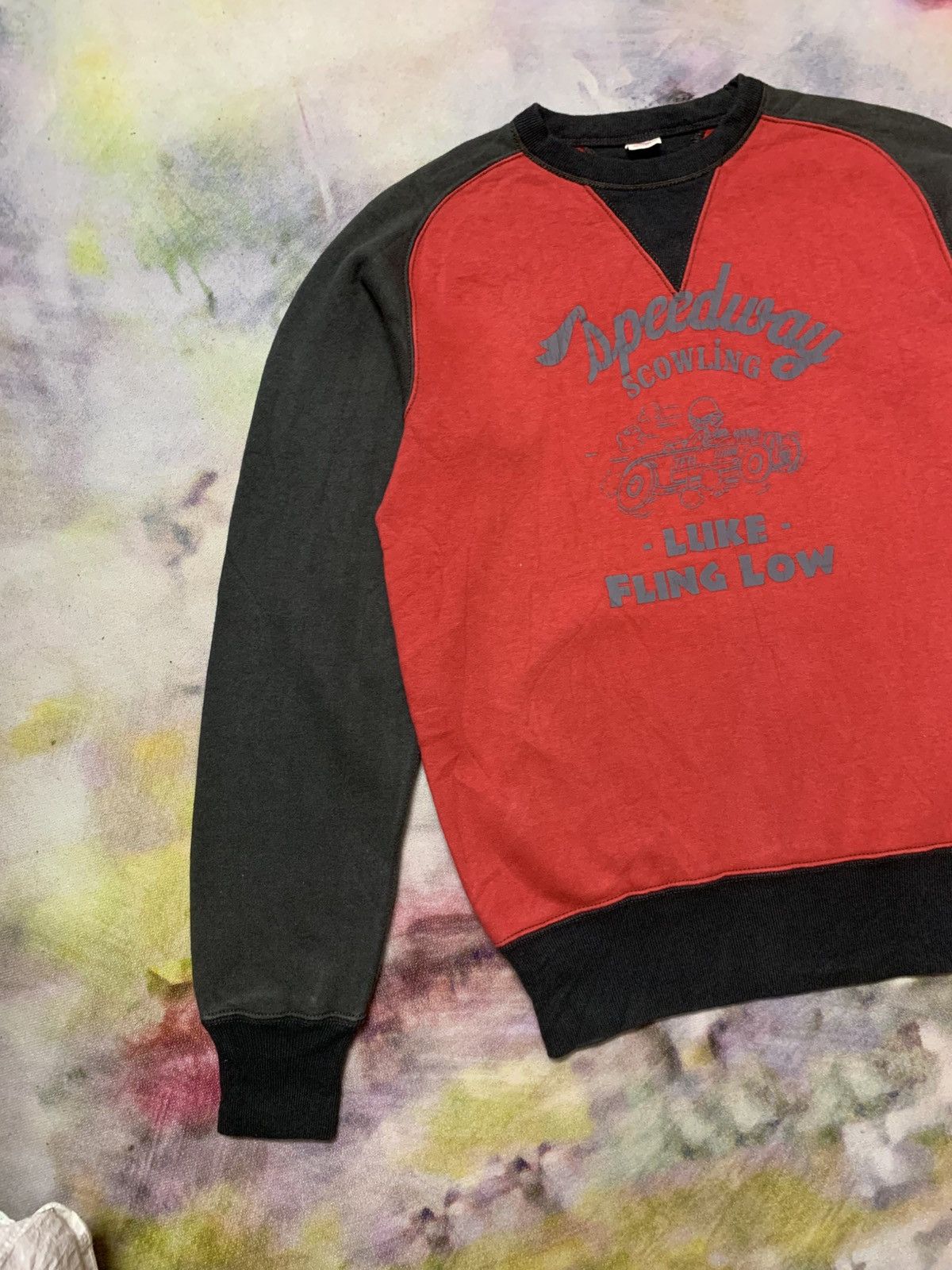 The Flat Head The Flathead Sweatshirt 1950’s Repro-Americana Size US M / EU 48-50 / 2 - 3 Thumbnail