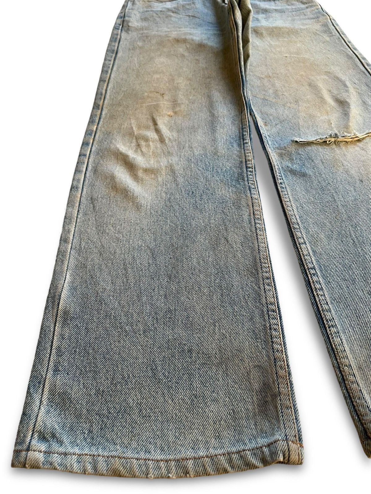 Levi's × Levi's Vintage Clothing Vintage 90s Levis 515 Mud Wash Distressed Loose Jeans Size US 29 - 6 Thumbnail