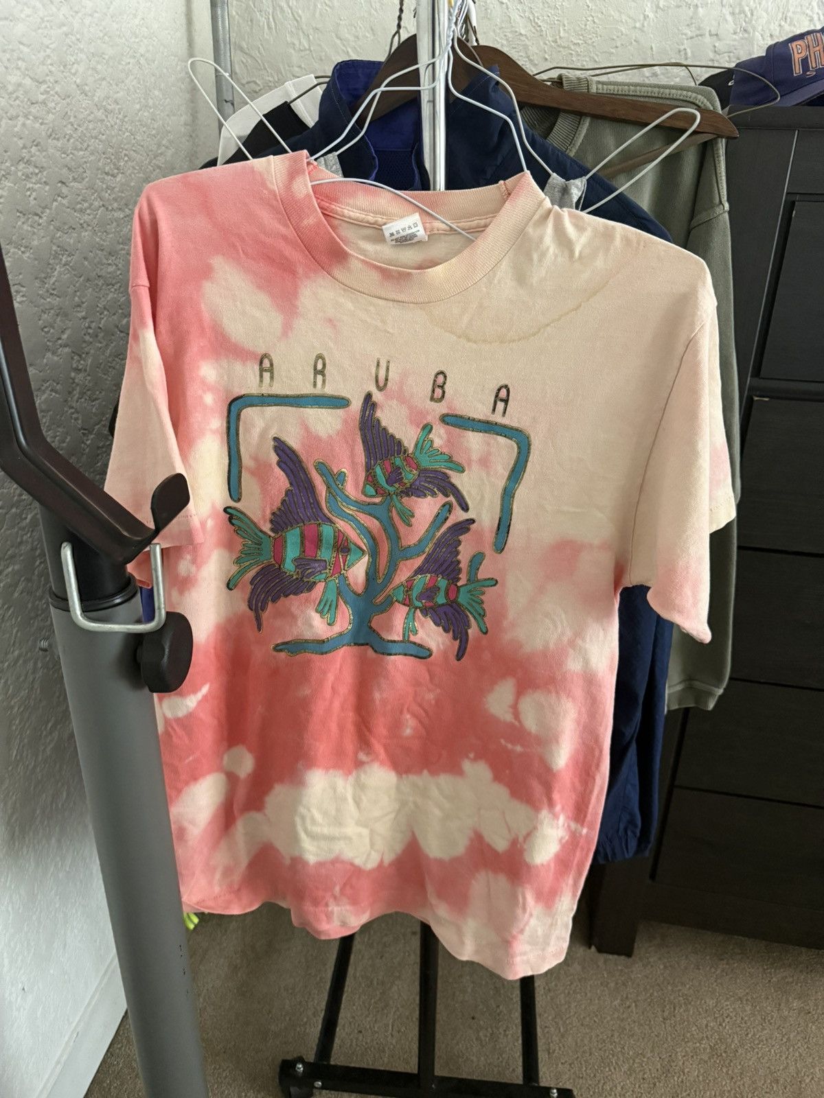 Vintage Vintage Tie Dye tee Size US L / EU 52-54 / 3 - 1 Thumbnail