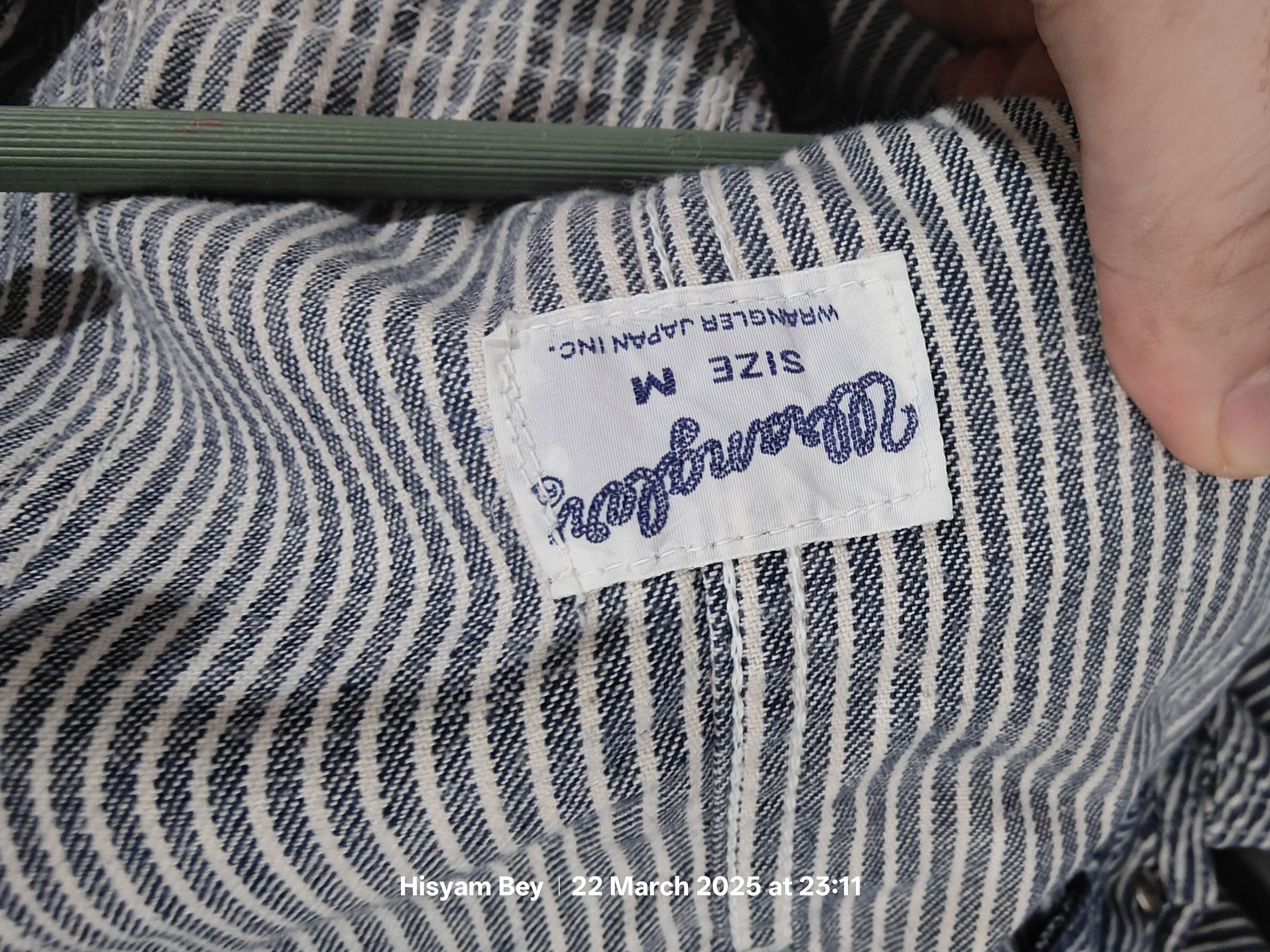 Japanese Brand × Vintage × Wrangler Wrangler Japan overall Size US 32 / EU 48 - 12 Thumbnail