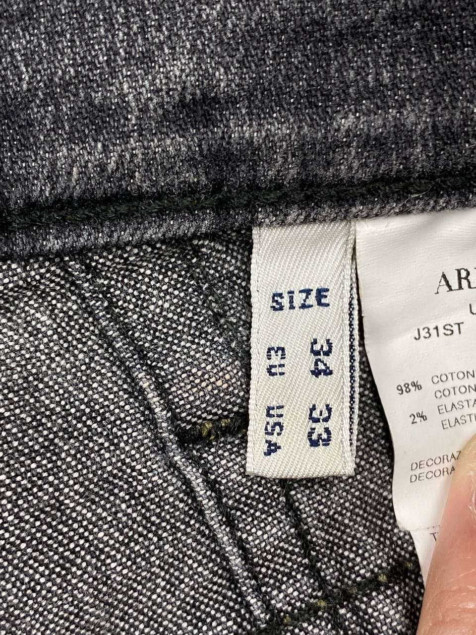 Armani Vintage Armani Denim Jeans Size US 34 / EU 50 - 11 Thumbnail