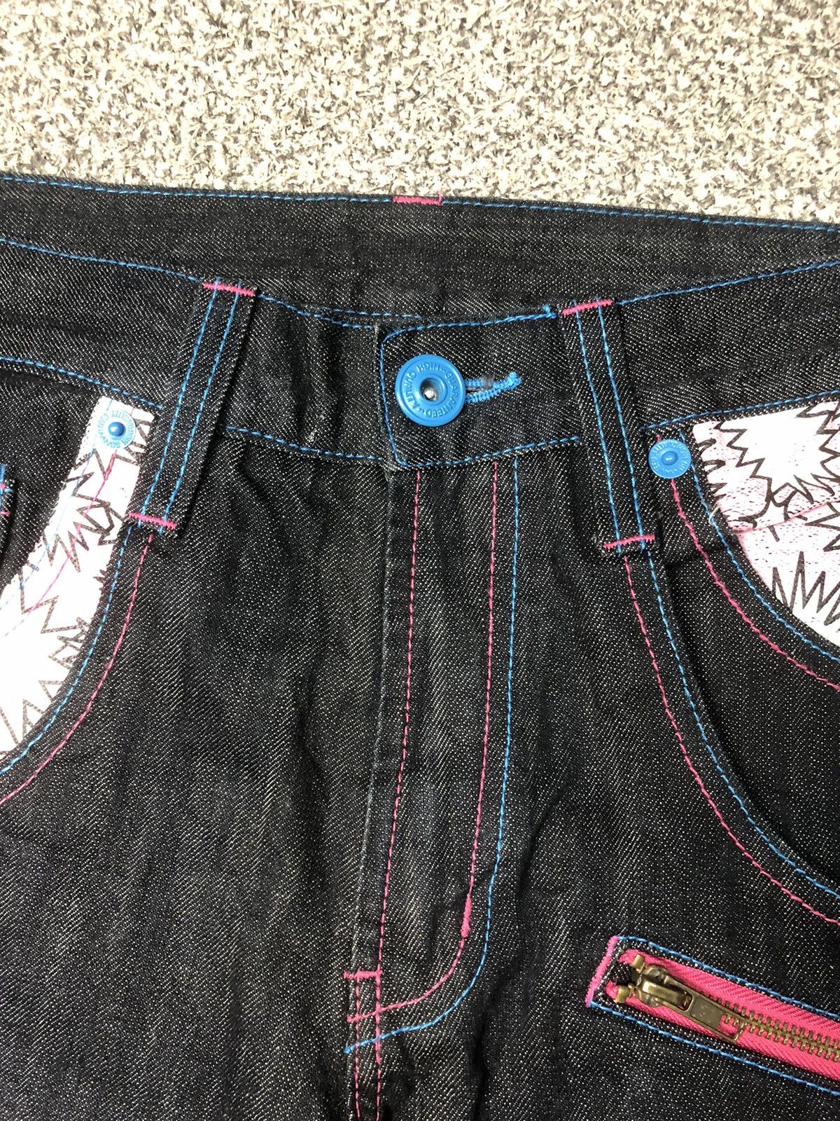 Hysteric Glamour × Japanese Brand × Vintage Japanese Brands Hysteric Glamour Style Double Zipper Jeans Size US 30 / EU 46 - 5 Thumbnail