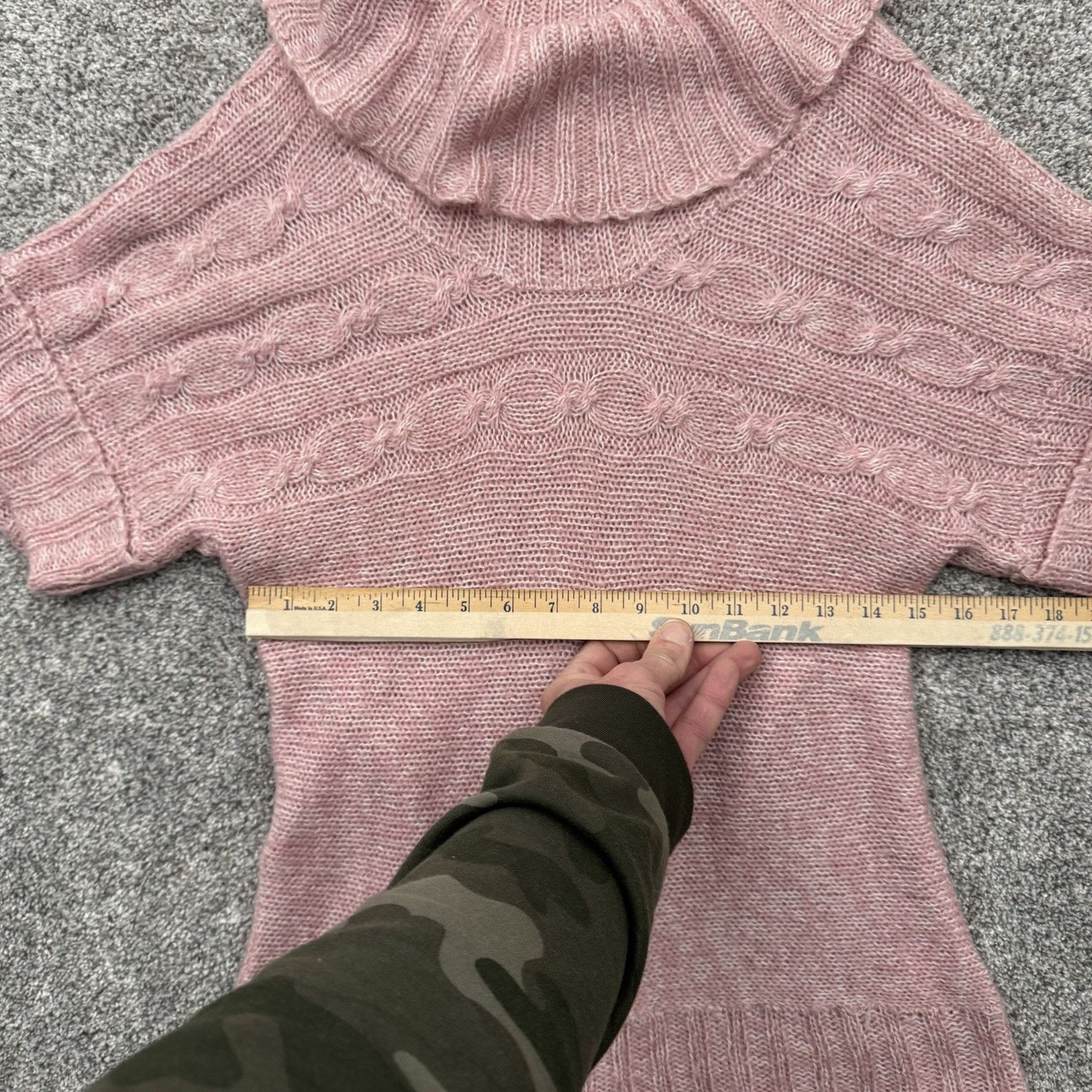 Other Vintage Y2K Sweater Womens XL Funnel Neck Romantic Whimsical Size XL / US 12-14 / IT 48-50 - 3 Thumbnail