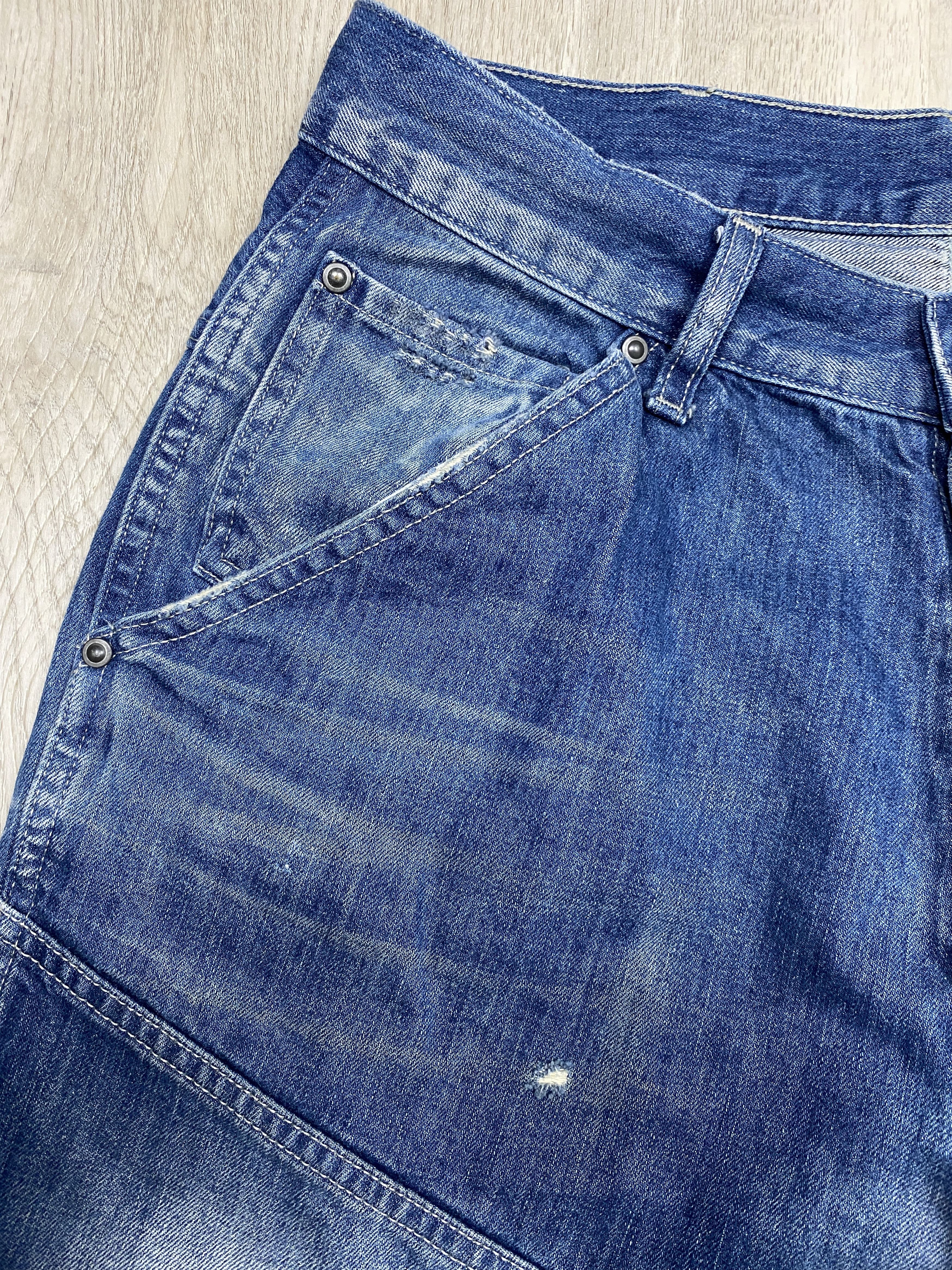 G-Star G Star Raw 5620 Vintage Denim Double Knee Pants Loose Jeans Size US 32 / EU 48 - 5 Thumbnail