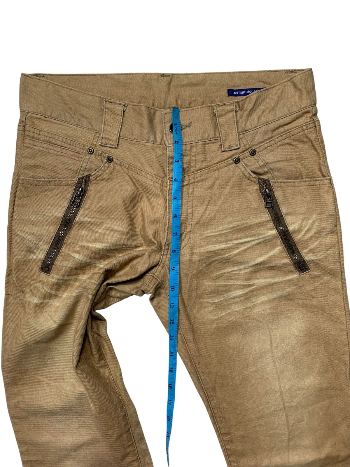 semanticdesign Flare semantic design zipper denim Size US 32 / EU 48 - 6 Thumbnail