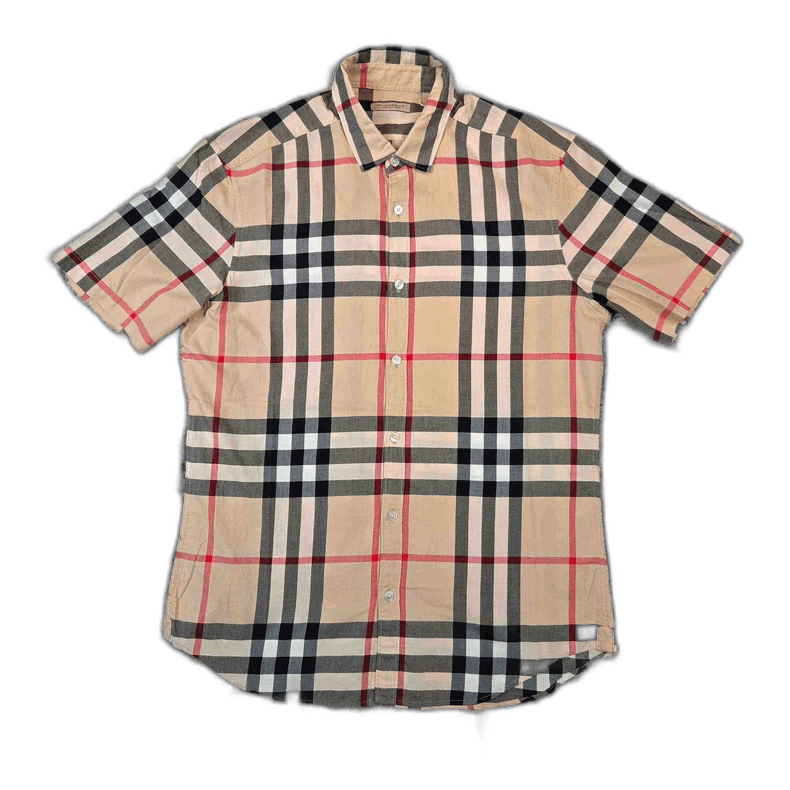Burberry Burberry Check Short Sleeve Shirt Size US M / EU 48-50 / 2 - 1 Thumbnail