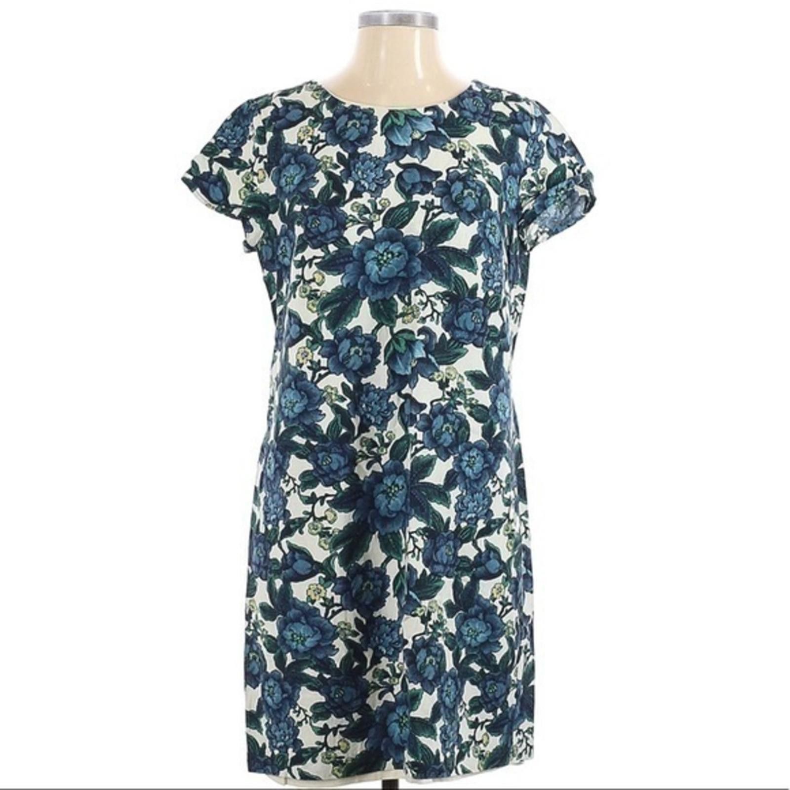 Designer Loft floral v neck back dress Size XS / US 0-2 / IT 36-38 - 1 Thumbnail