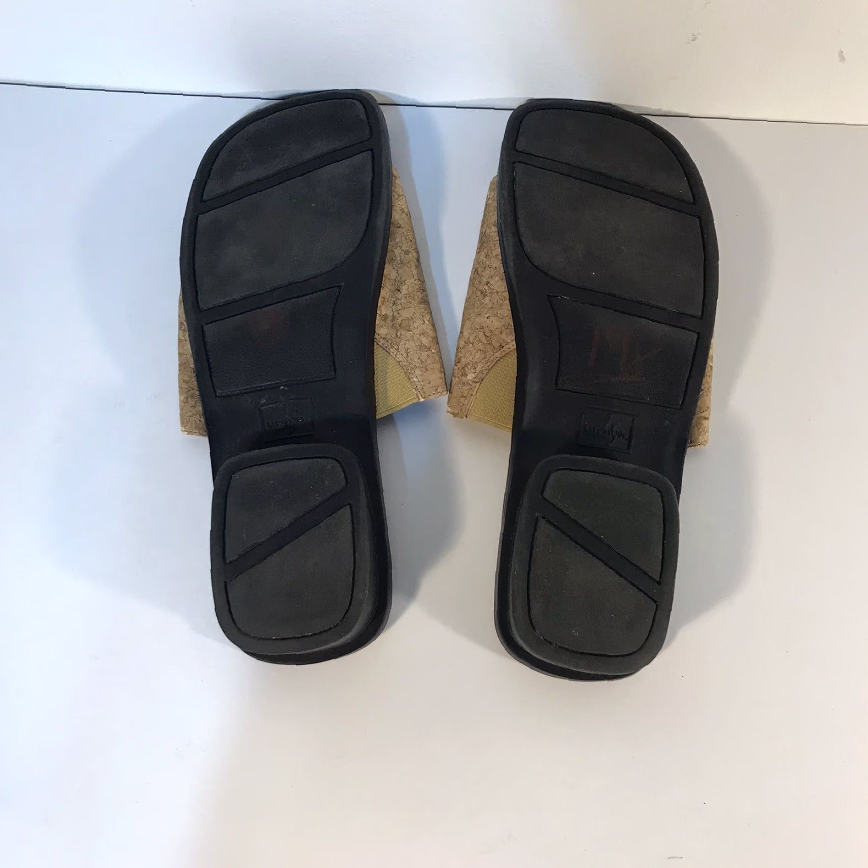 Vintage LIFESTRIDE Beige Slide Sandals Womens Size 6M Flat Comfort Casual Travel Size US 6 / IT 36 - 5 Thumbnail