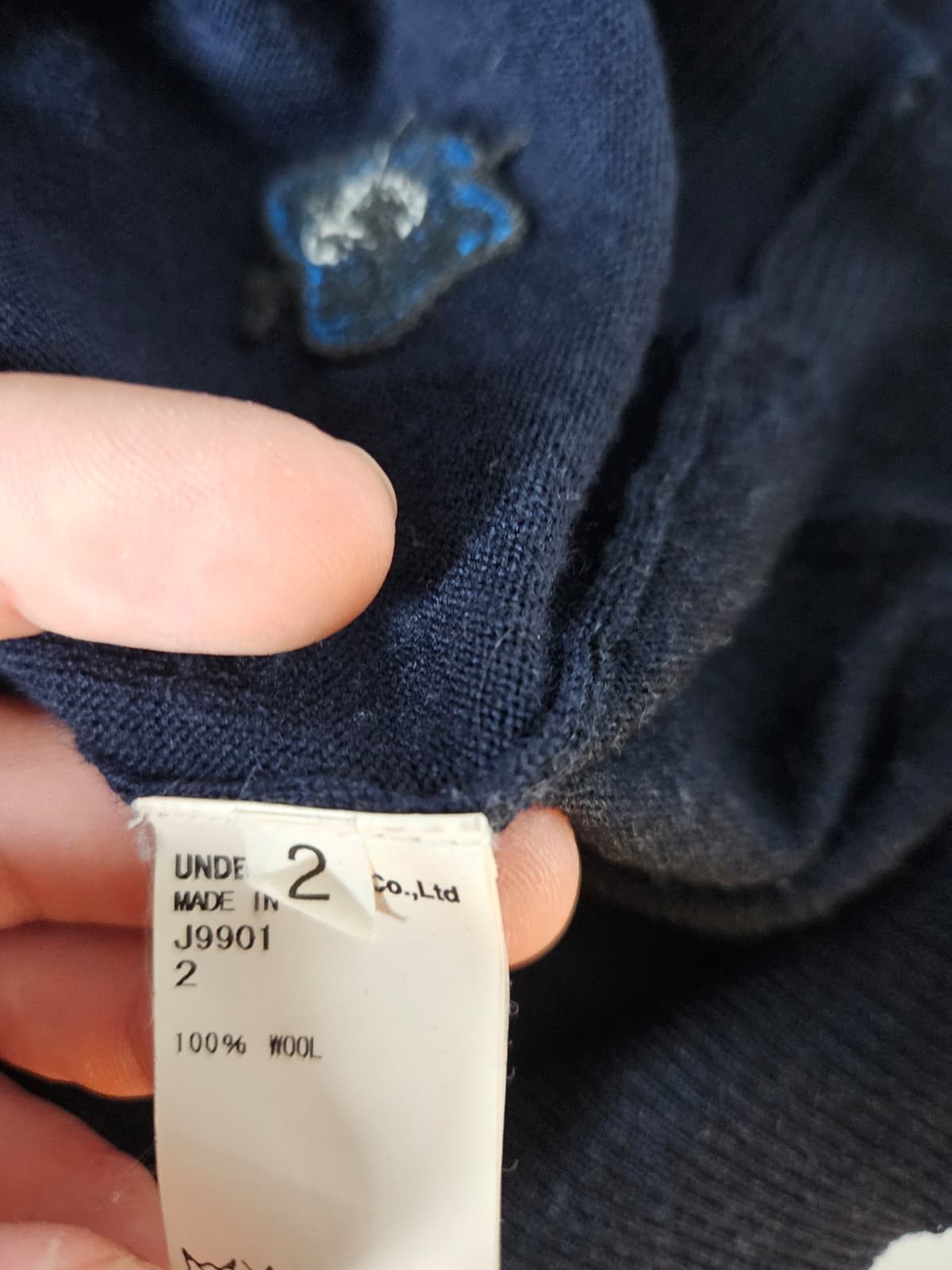 Undercover GILAPPLE V NECK KNIT Size US M / EU 48-50 / 2 - 6 Thumbnail