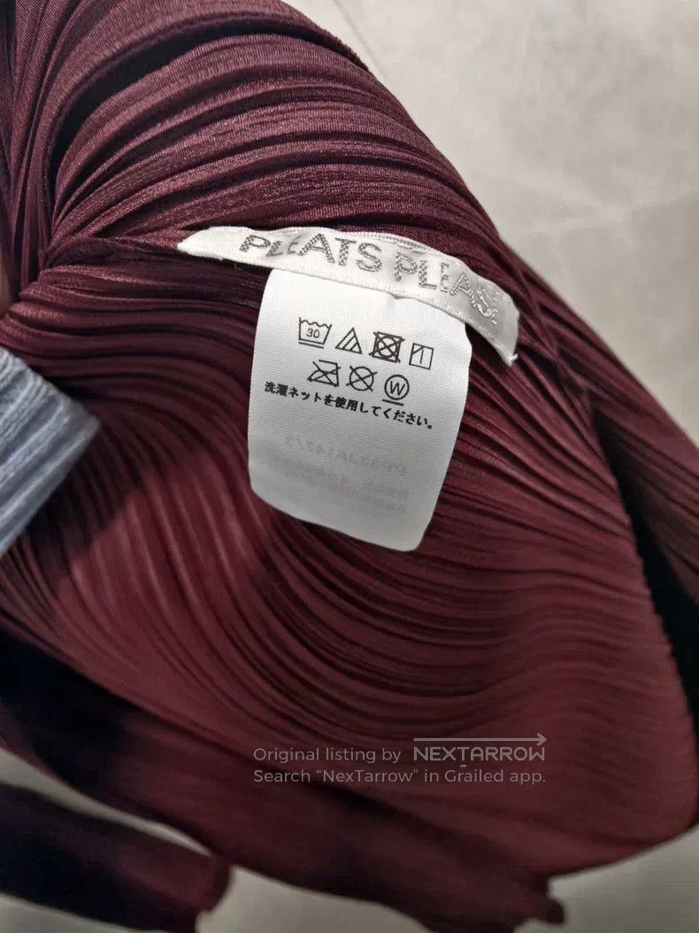 Issey Miyake Issey Miyake Bordeaux Red Cardigan Size L / US 10 / IT 46 - 2 Thumbnail