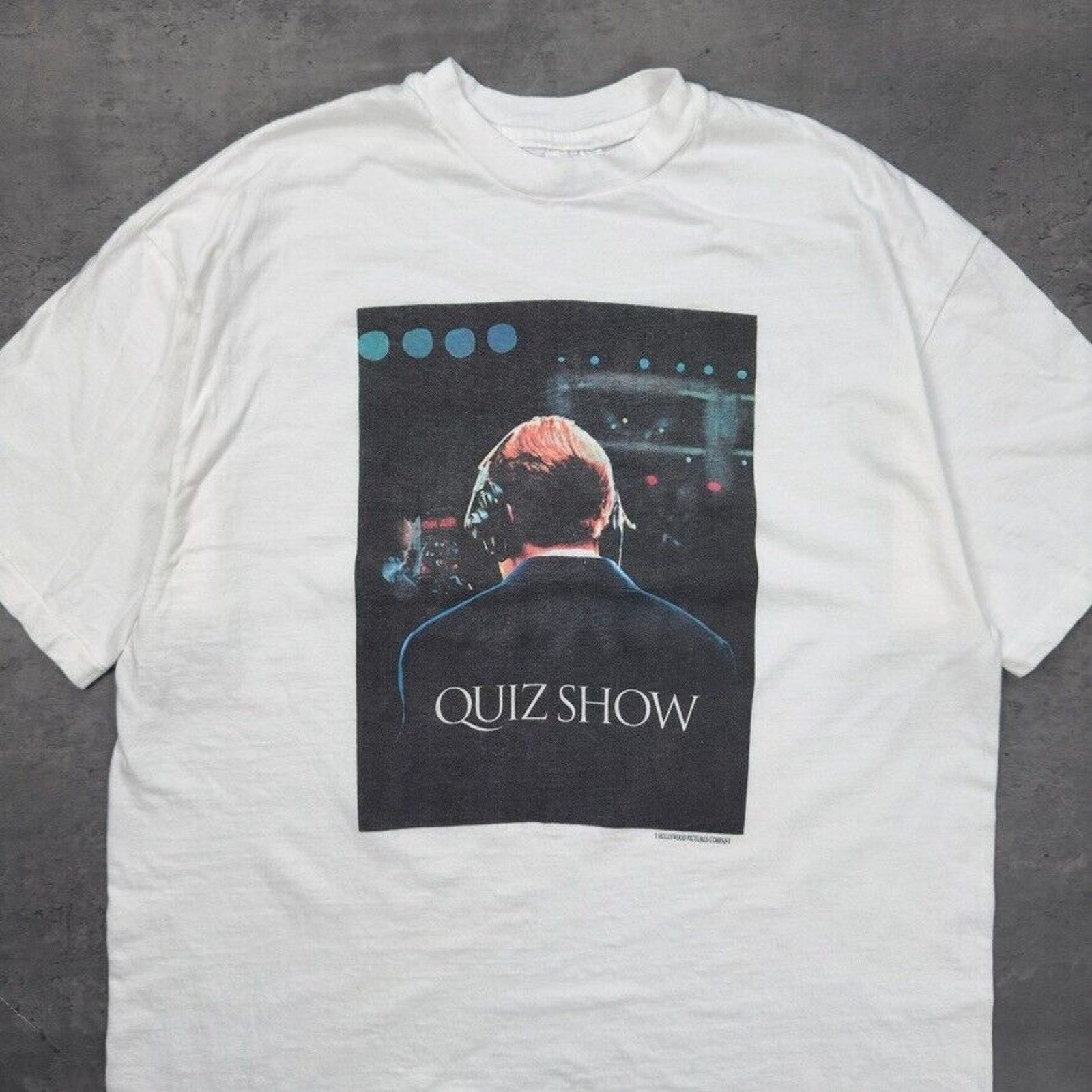 Hanes × Vintage Vintage Single Stitch Quiz Show Robert Redford T Shirt Size US XL / EU 56 / 4 - 2 Thumbnail