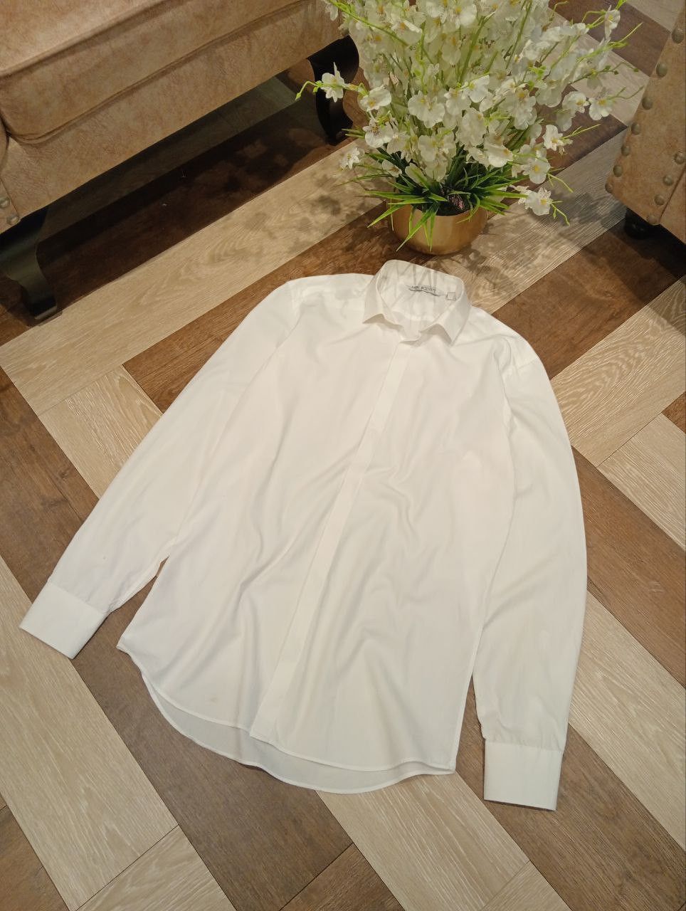 Neil Barrett NEIL BARRETT SLIM FIT WHITE SHIRT - WHITE Size US L / EU 52-54 / 3 - 3 Thumbnail