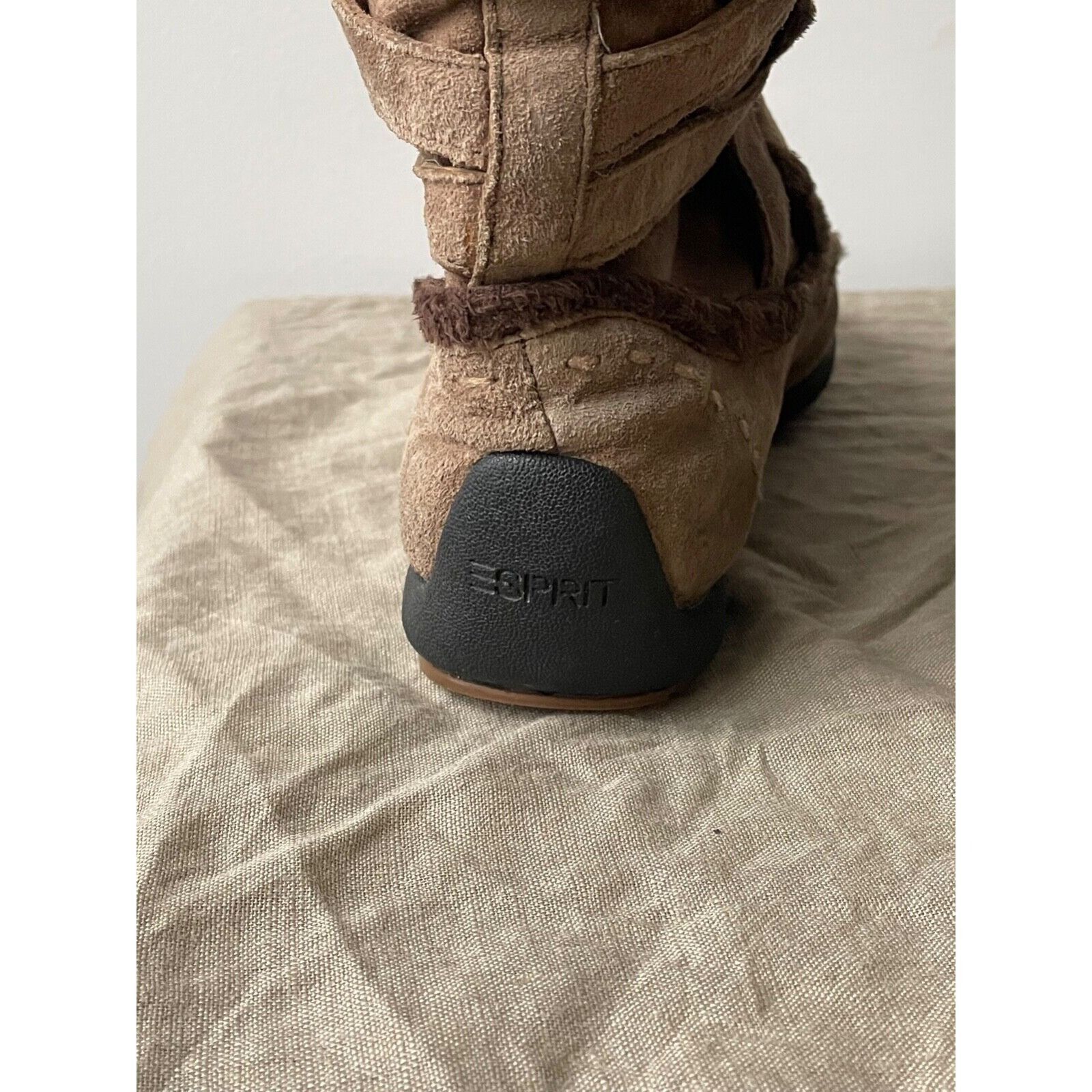 Esprit Esprit Y2K Vintage Arctic Strap High Knee Boots 8260AC Size US 6.5 / IT 36.5 - 6 Thumbnail