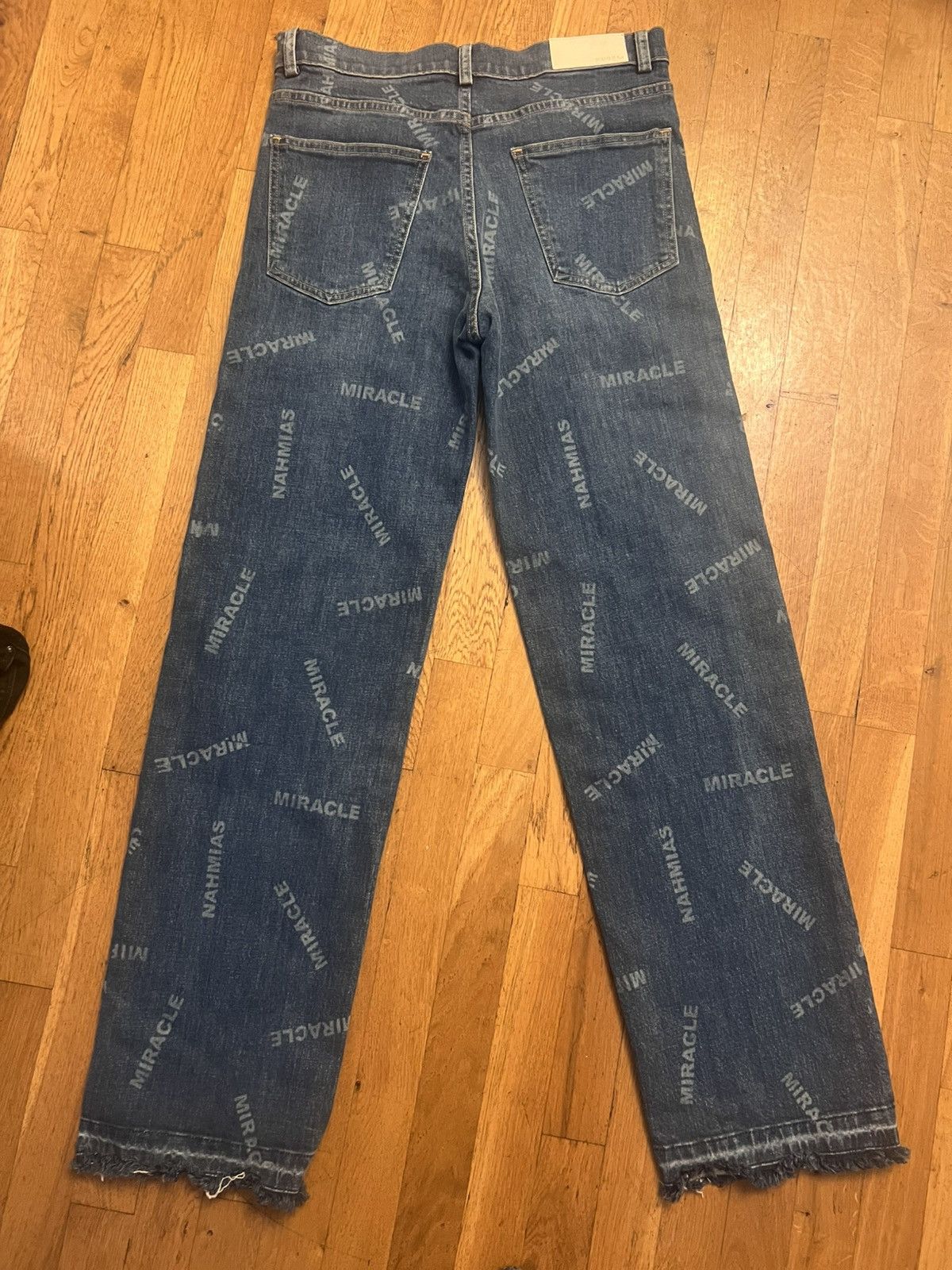 Nahmias Nahmias miracle denim jeans 32x32 Size US 32 / EU 48 - 4 Thumbnail