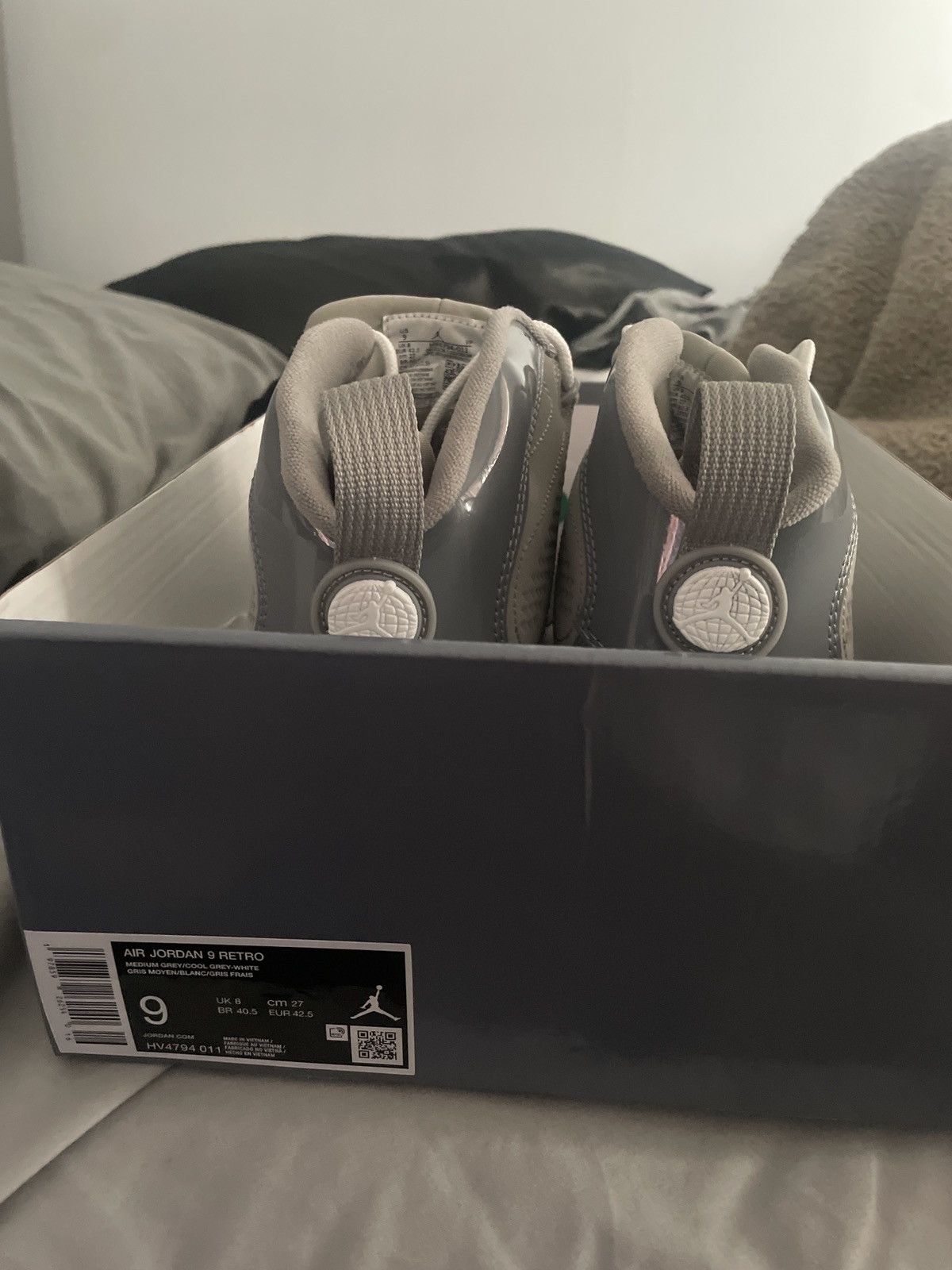 Jordan Brand × Nike Cool grey 9s Size US 9 / EU 42 - 6 Thumbnail