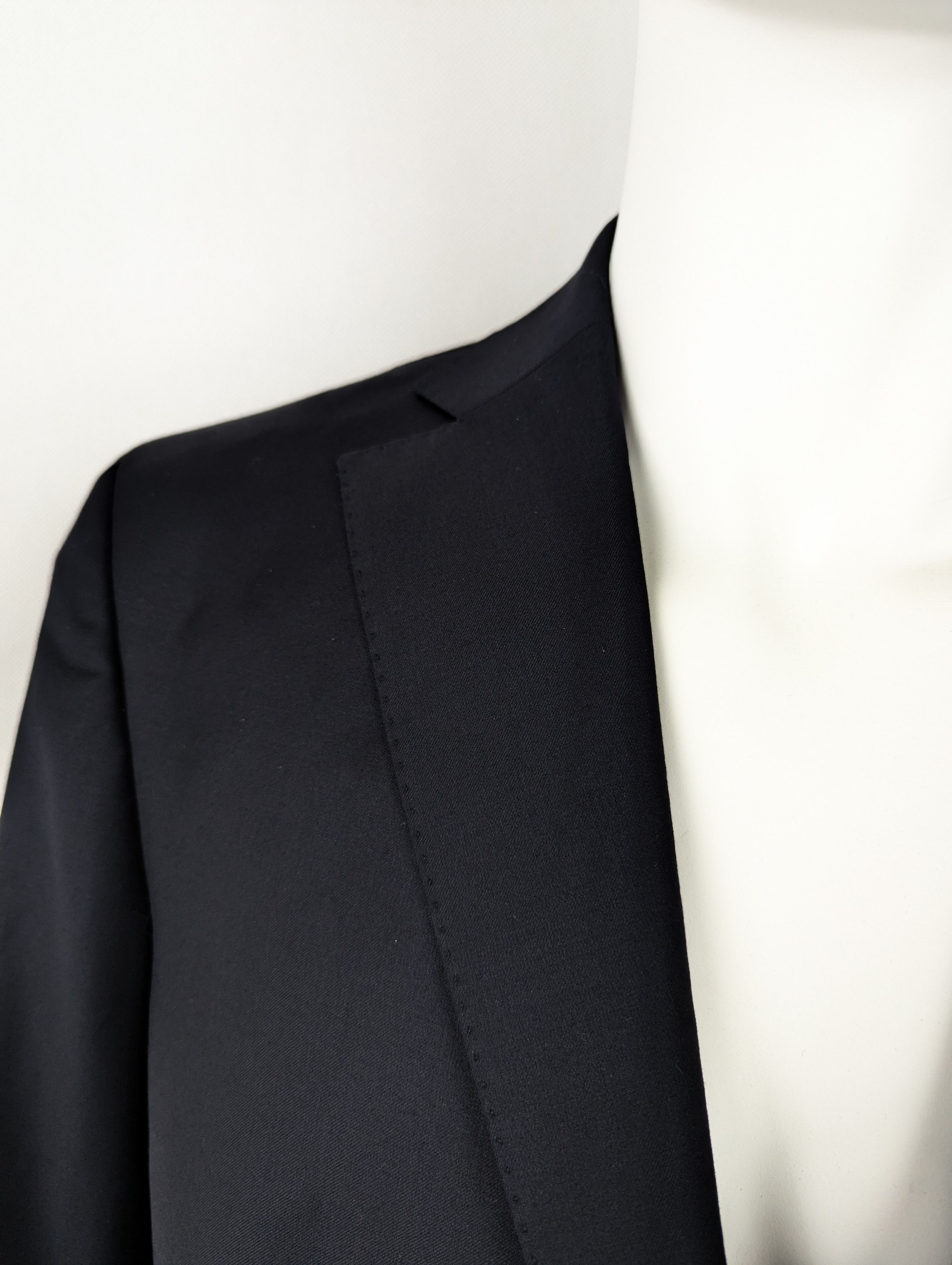Loro Piana Loro Piana black suit Size 52R - 6 Thumbnail