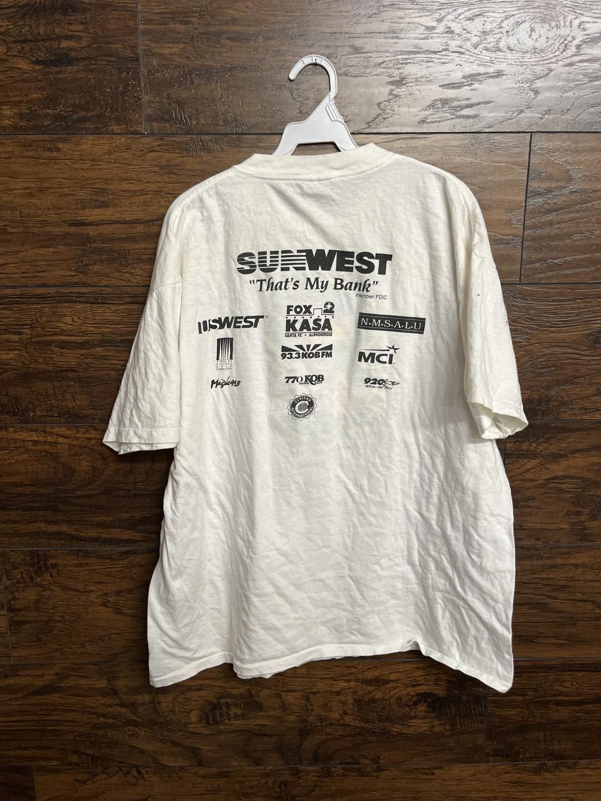 Designer VTG 1996 Special Olympics Volunteer T-shirt New Mexico Art Size US XL / EU 56 / 4 - 2 Thumbnail