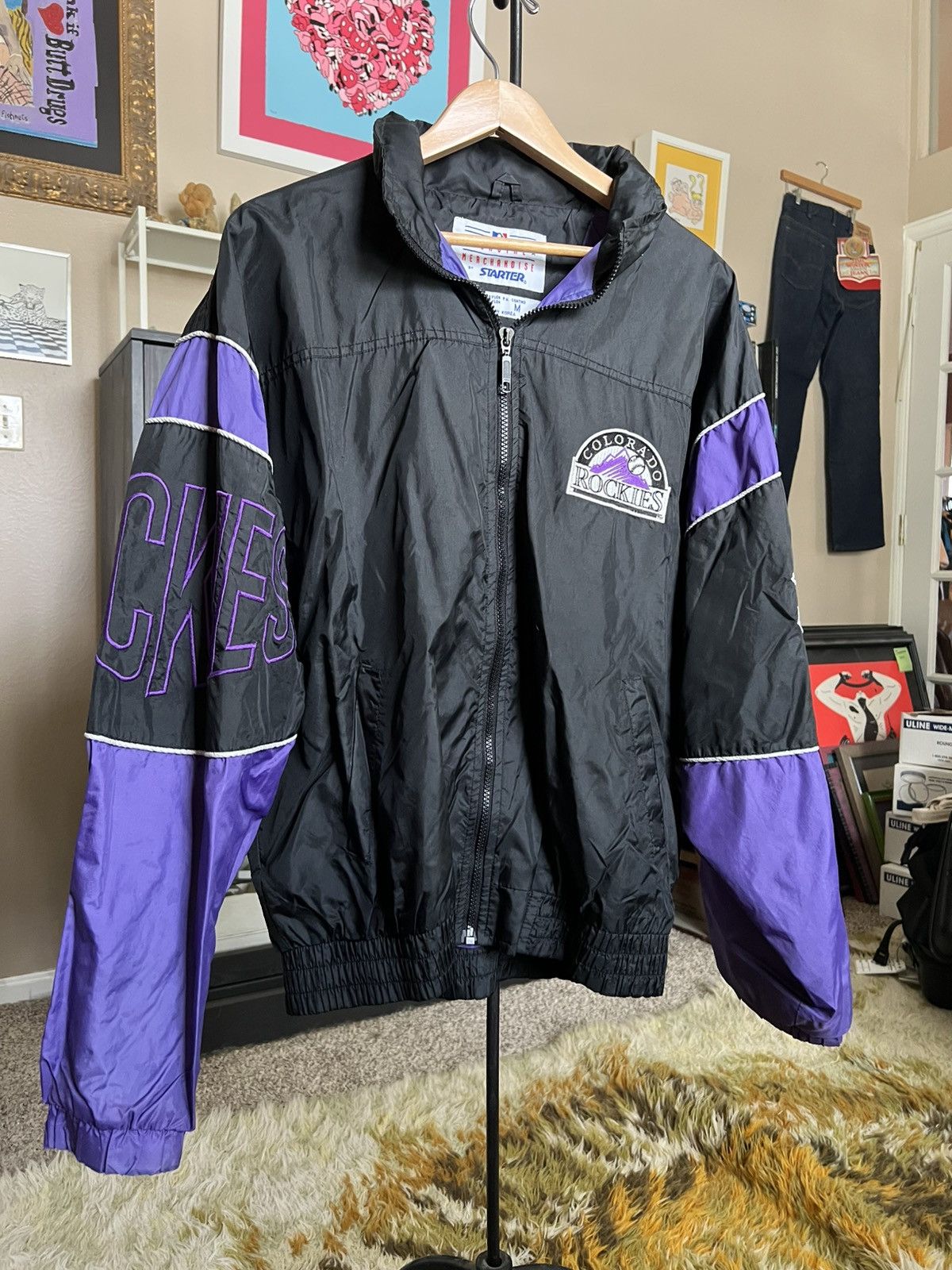 Starter smu pullover jacket sales
