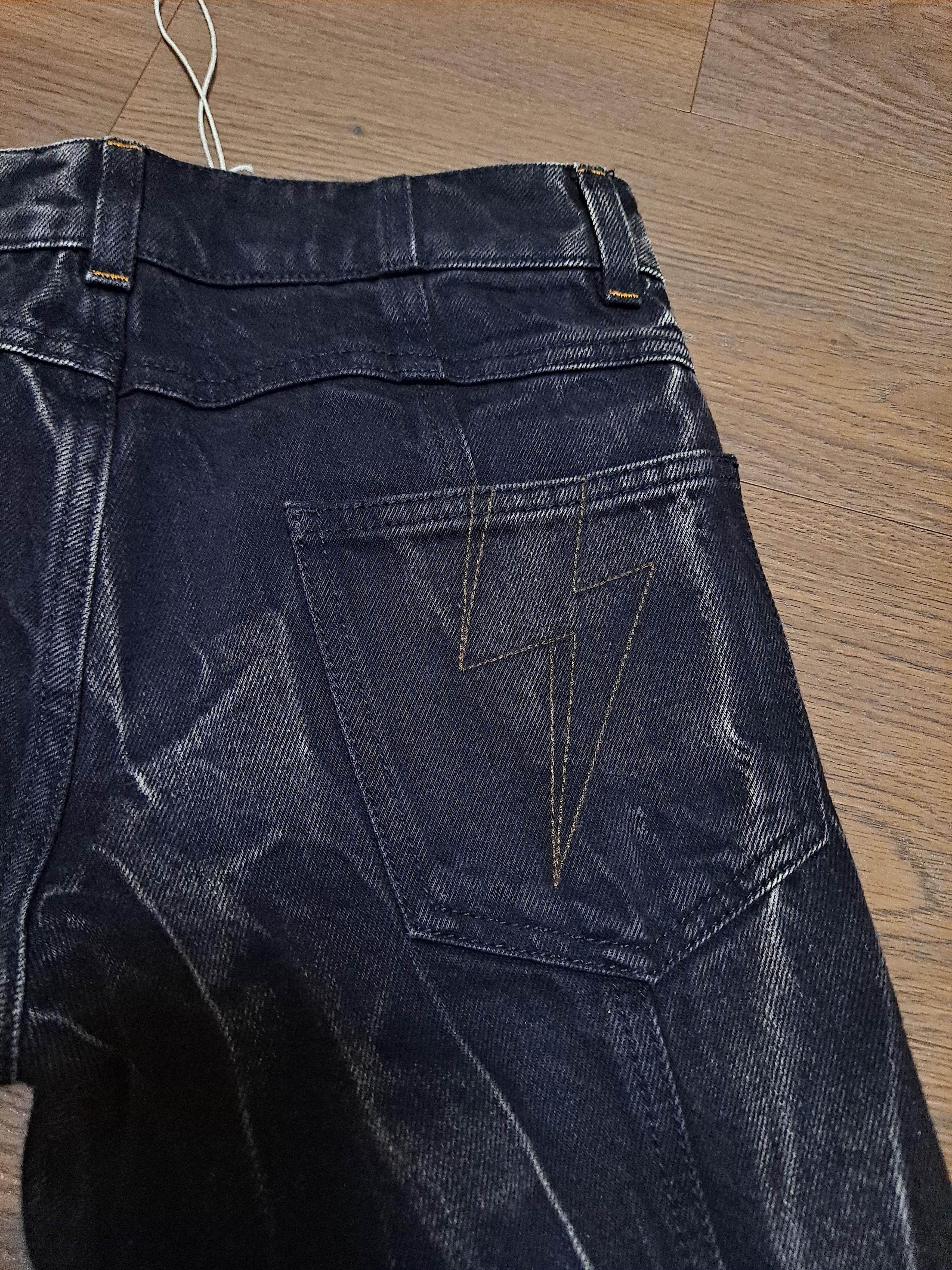 Givenchy NWT €1K GIVENCHY THUNDERBOLT DENIM JEAN PANTS Size 27" / US 4 / IT 40 - 3 Thumbnail