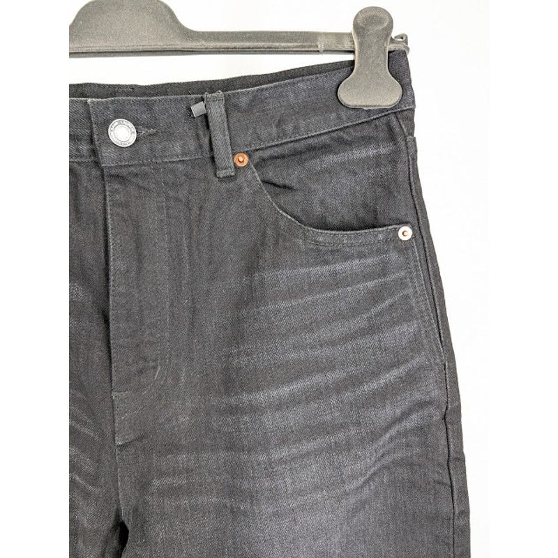 Saint Laurent Paris o1rshd1 D35 70's Flare Denim Jeans in Black Size US 33 - 8 Thumbnail