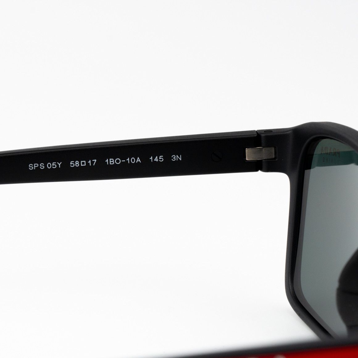 Prada Prada Linea Rossa Men Sunglasses PS05YS 1BO10A BRAND NEW Size ONE SIZE - 7 Thumbnail