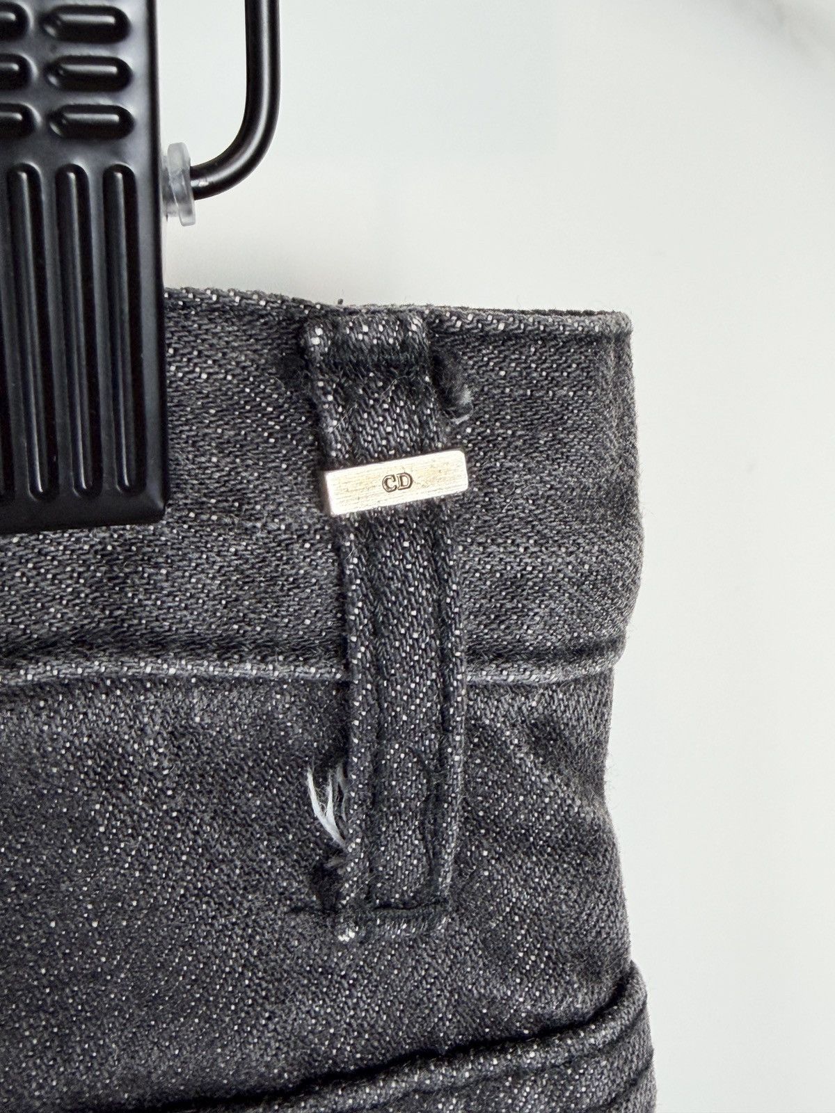 Dior SS08 Dior Homme Black Clawmark Denim Jeans KVA Size US 29 - 5 Thumbnail